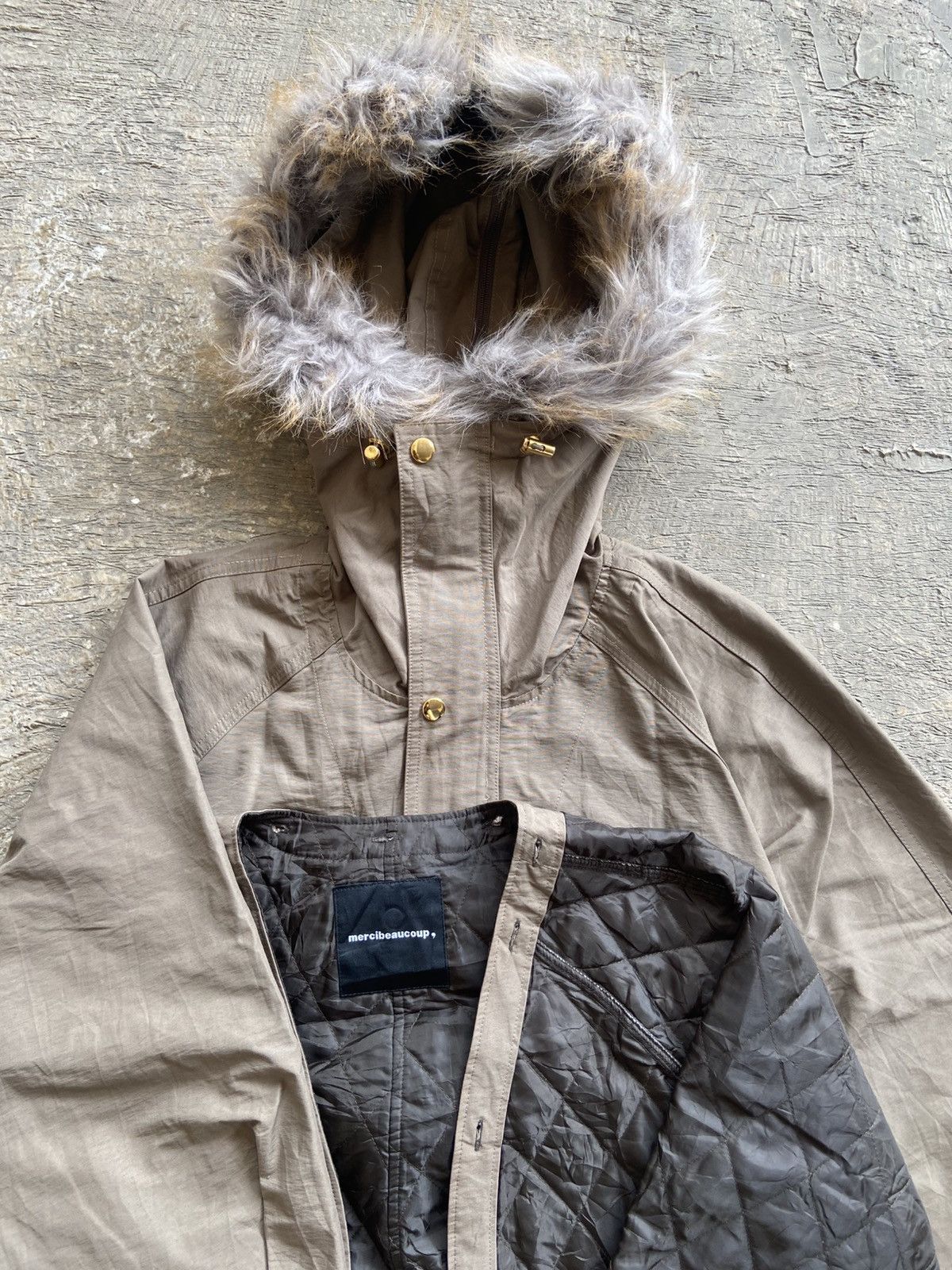 Issey Miyake 2000s Mercibaucoup - Apocalypse Style Fur Jacket Size US L / EU 52-54 / 3 - 15 Thumbnail