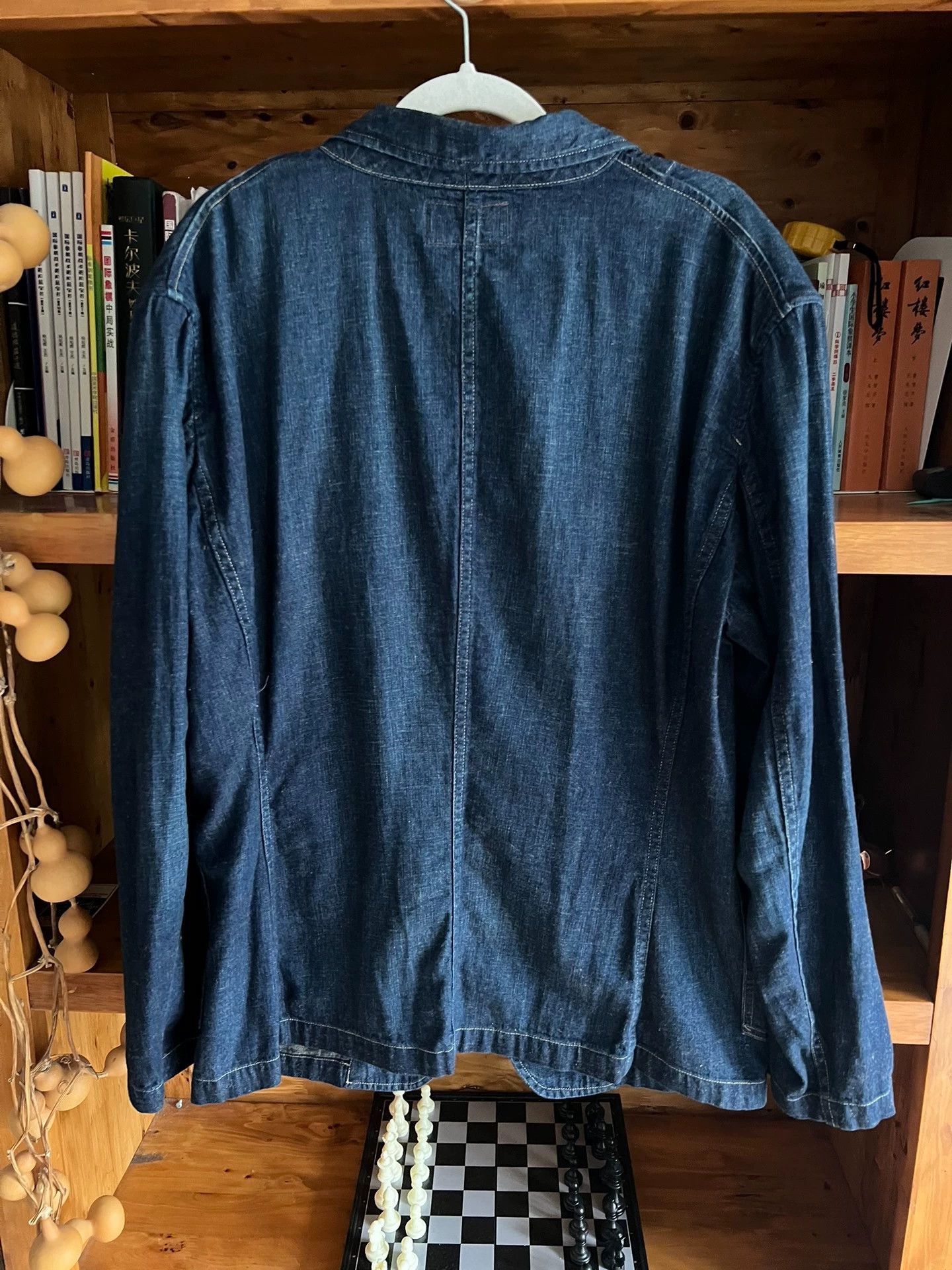 RRL Ralph Lauren RRL Double RL indigo cotton linen suit jacket M new Size US M / EU 48-50 / 2 - 6 Thumbnail