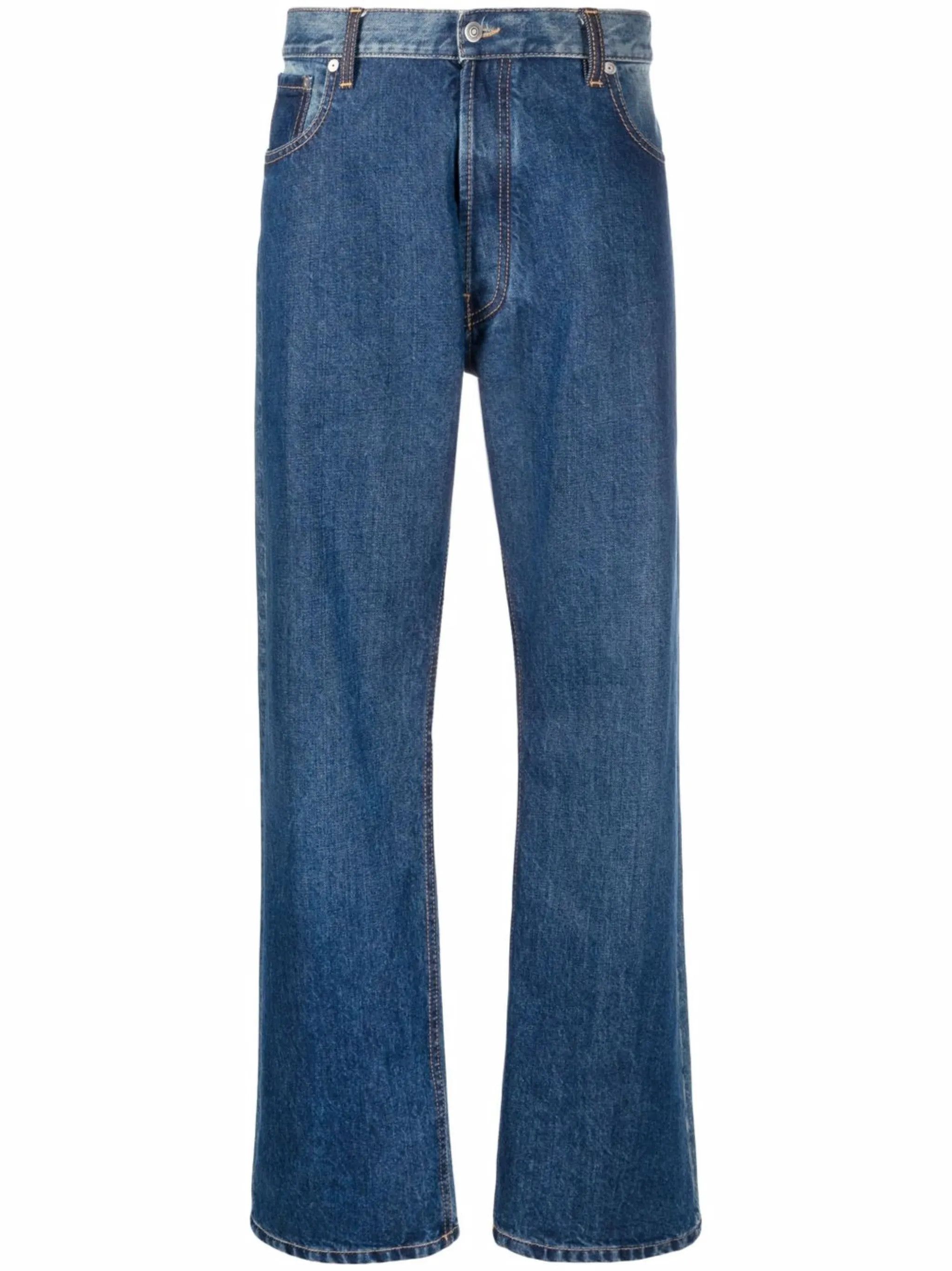 Maison Margiela o1y0625 Denim Pant in Blue Size 25" / US 0 / IT 36 - 1 Thumbnail