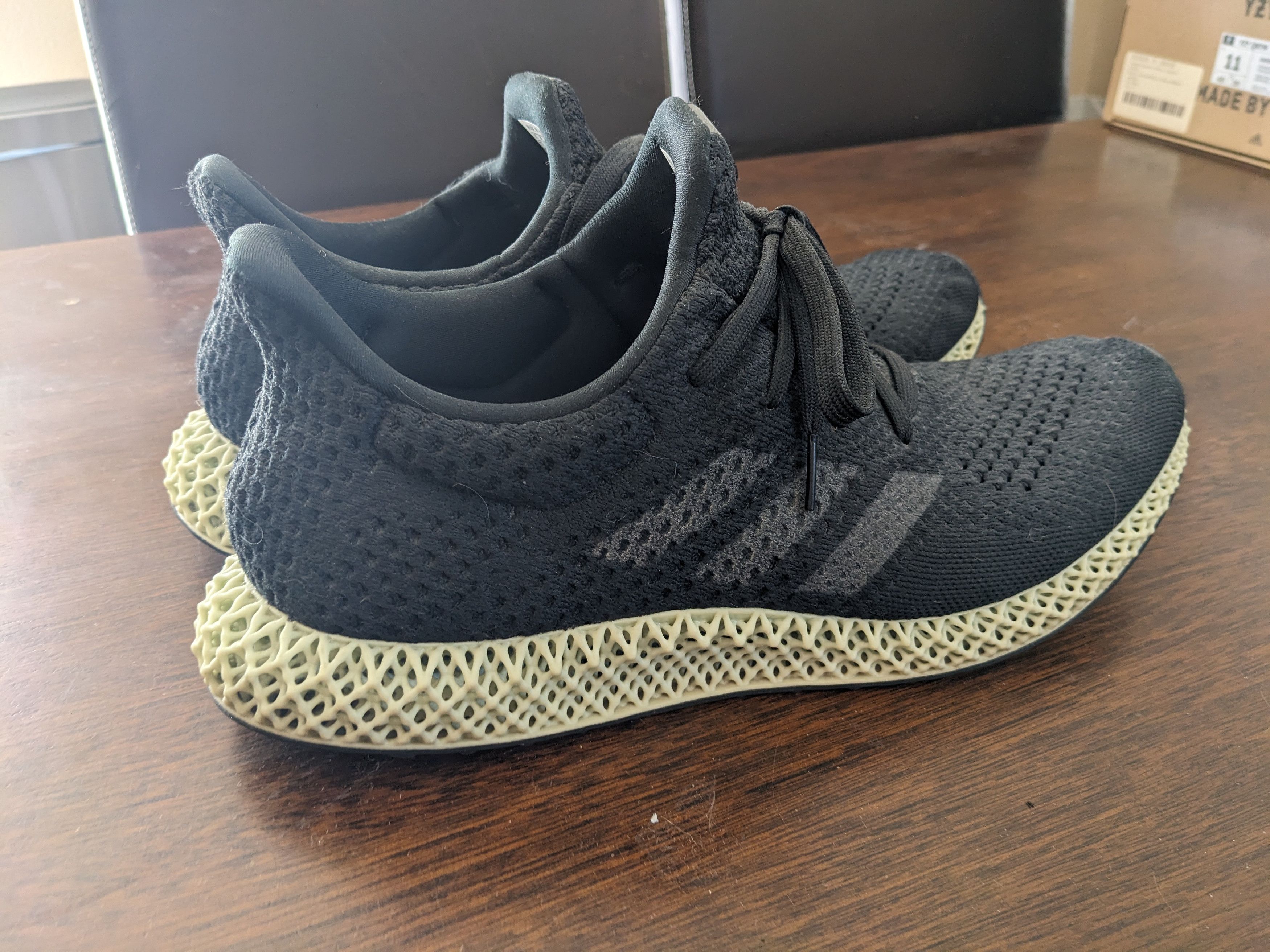Adidas Adidas Futurecraft 4D Size US 11.5 / EU 44-45 - 4 Thumbnail