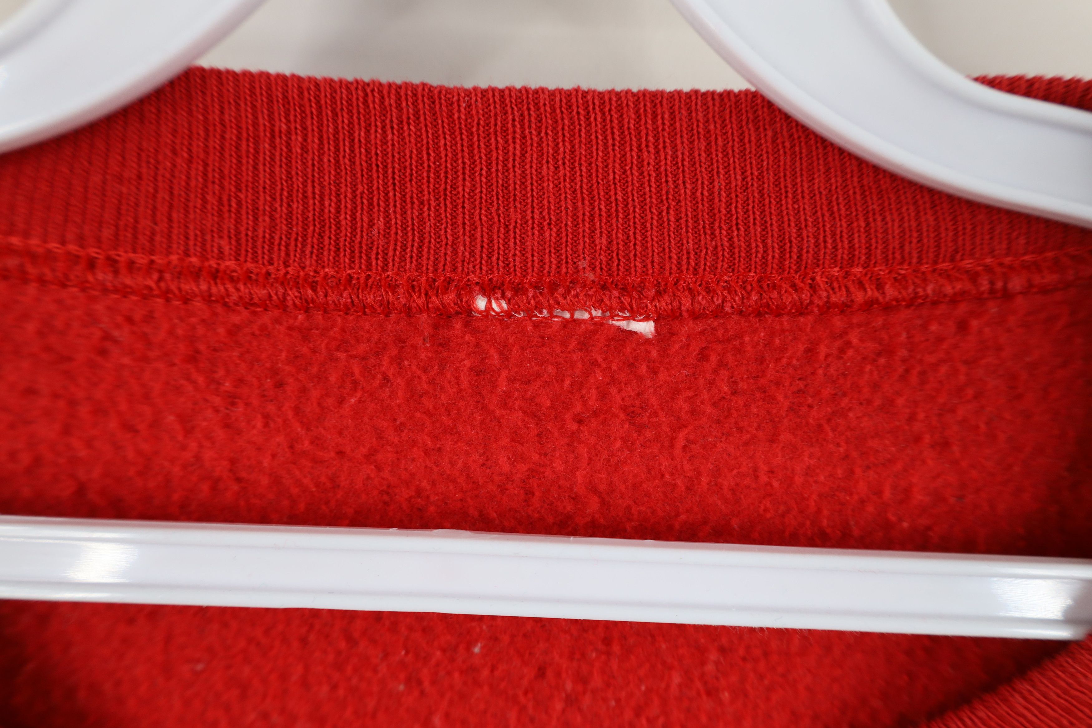 Vintage Vintage 90s Sit On My Tail Sports Cat Sweatshirt Red USA Size US XL / EU 56 / 4 - 6 Thumbnail