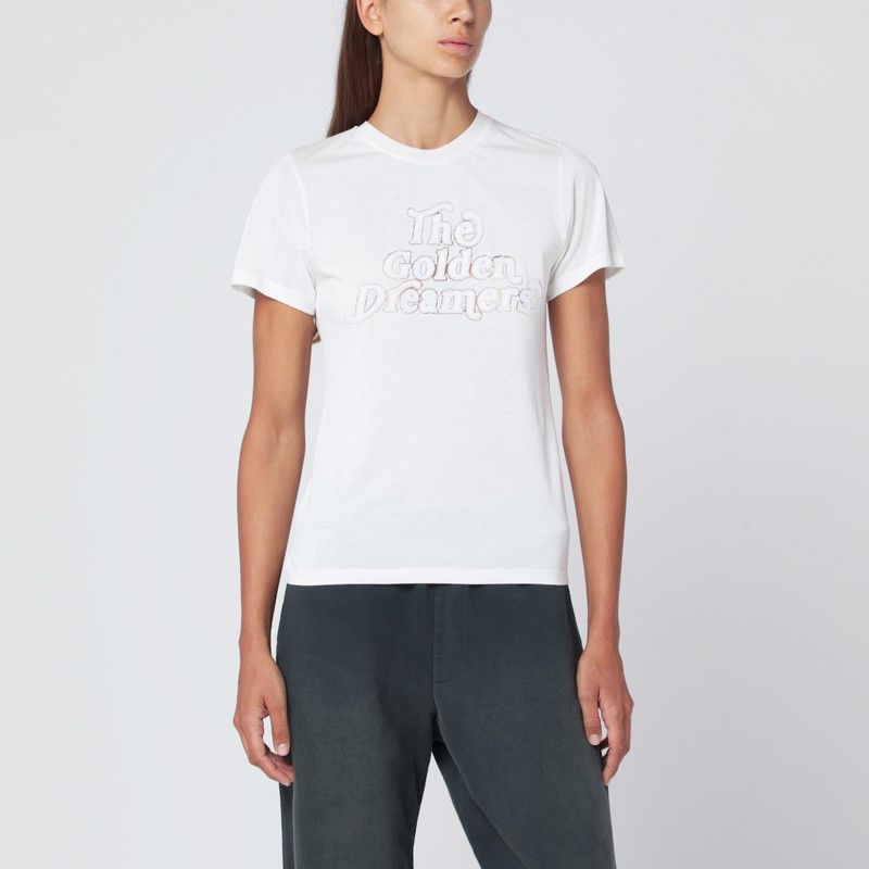 Golden Goose Golden Goose T-Shirt The Golden Dreamers Bianca Size XS / US 0-2 / IT 36-38 - 1 Thumbnail