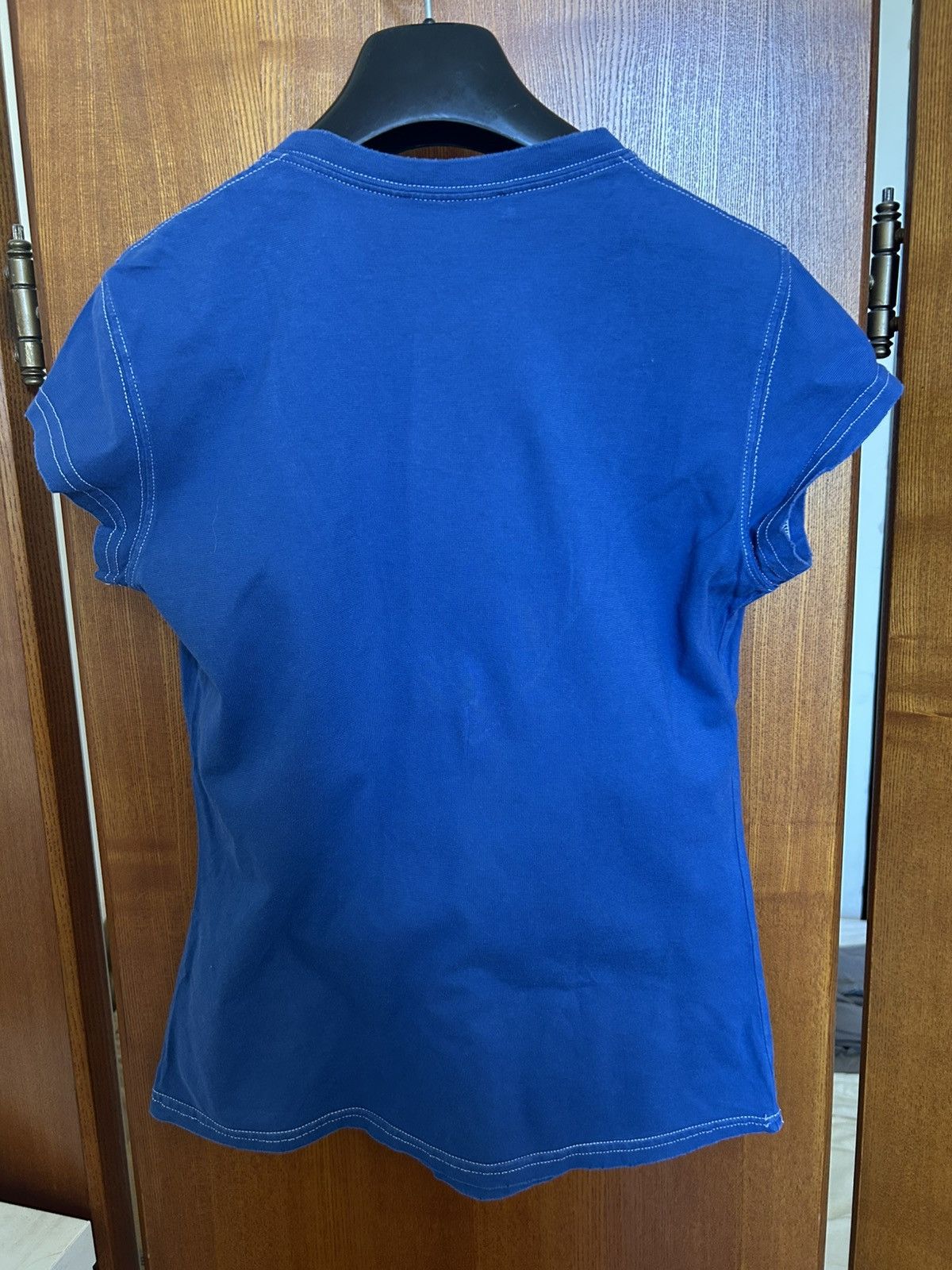Dsquared2 Dsquared2 Cotton V‑Neck T‑Shirt – Excellent Condition Size L / US 10 / IT 46 - 3 Thumbnail