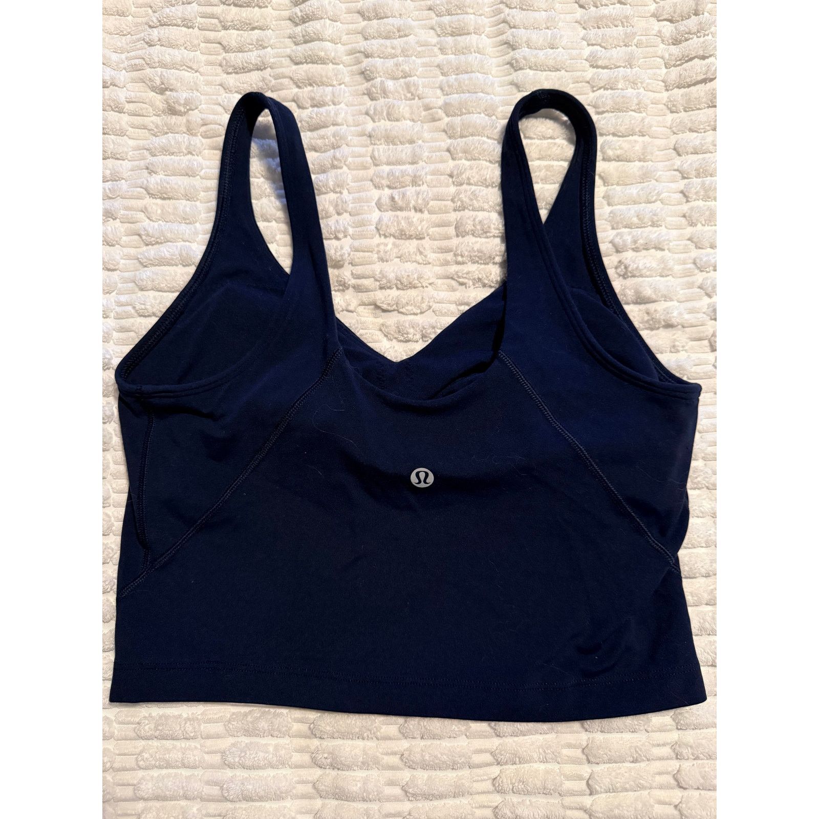 Lululemon Lululemon Navy Align Tank Top Women Yoga Workout 6 - C004 Size M / US 6-8 / IT 42-44 - 5 Thumbnail
