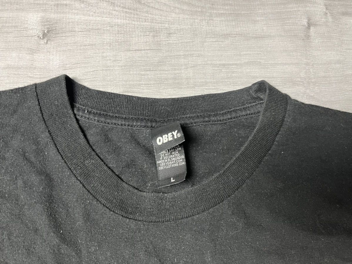 Obey Obey Tshirt Japanese size Large Size US L / EU 52-54 / 3 - 4 Thumbnail