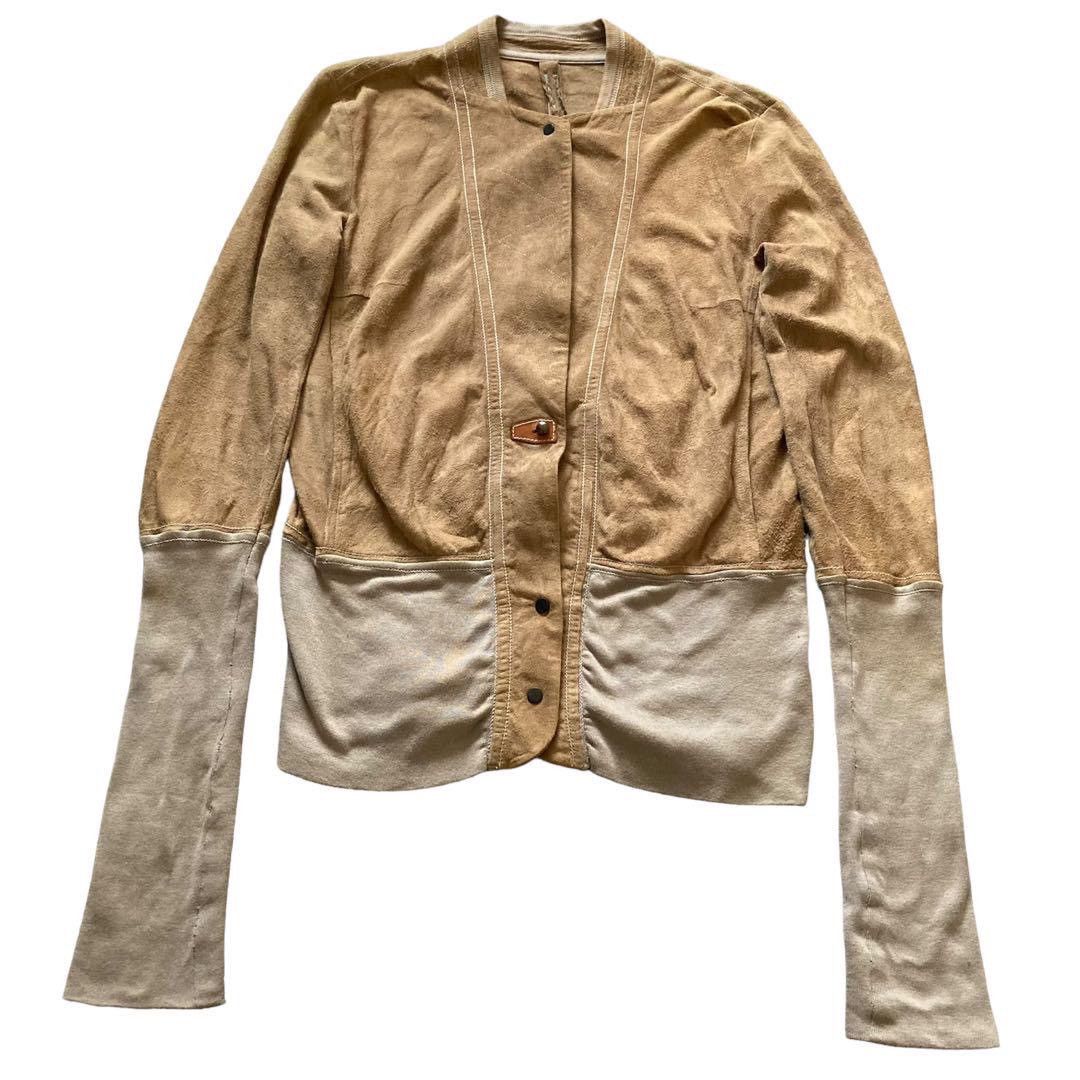 Isaac Sellam Experience Isaac Sellam Experience Deerskin Leather Cardigan Jacket Size US M / EU 48-50 / 2 - 1 Thumbnail