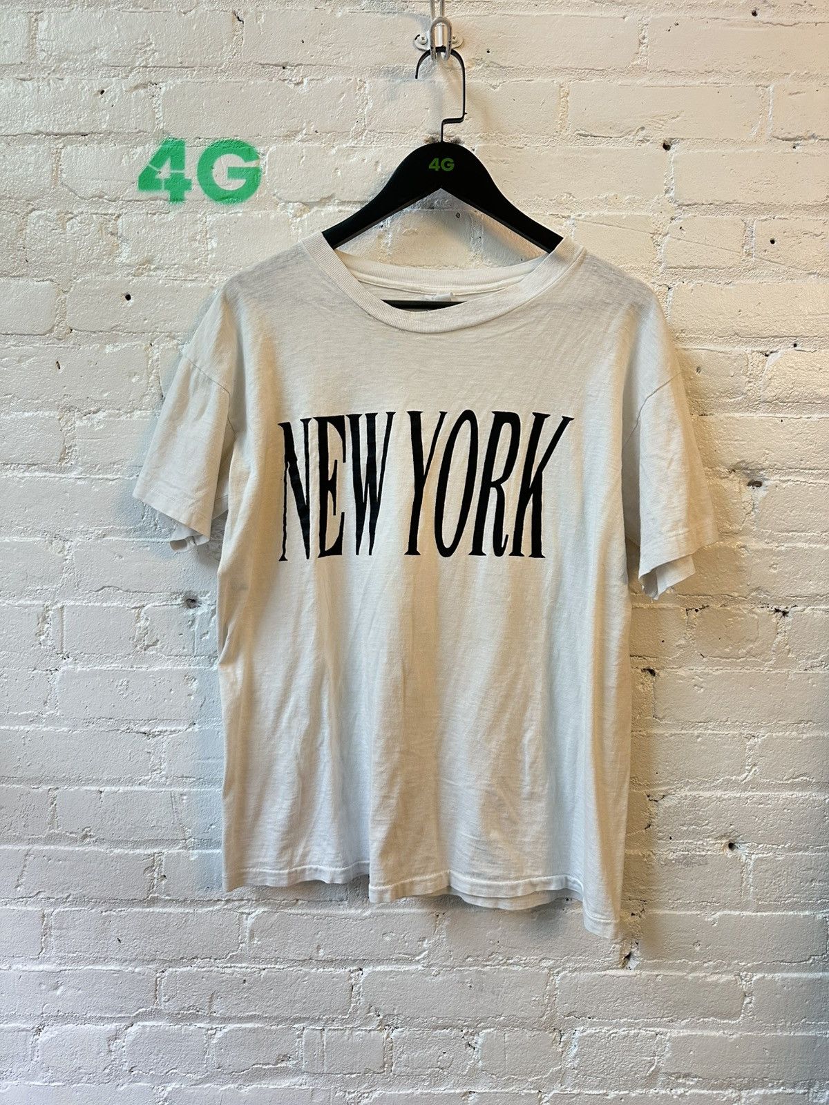 Vintage VINTAGE SINGLE STITCH NEW YORK T Size US M / EU 48-50 / 2 - 1 Thumbnail