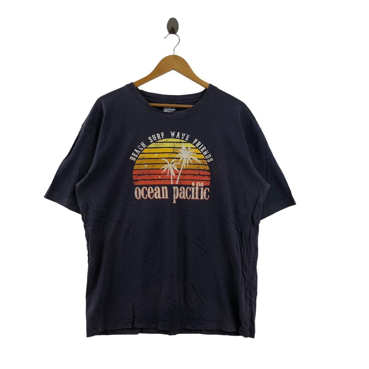 Ocean Pacific OCEAN PACIFIC OP Beach Surf Wave Tee Shirt Summer Vacation Size US L / EU 52-54 / 3 - 1 Thumbnail