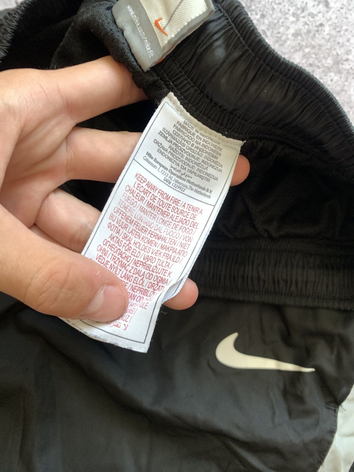 Nike 🔥VINTAGE NIKE TRACK PANTS DRILL SWEATPANTS Size US 32 / EU 48 - 11 Thumbnail