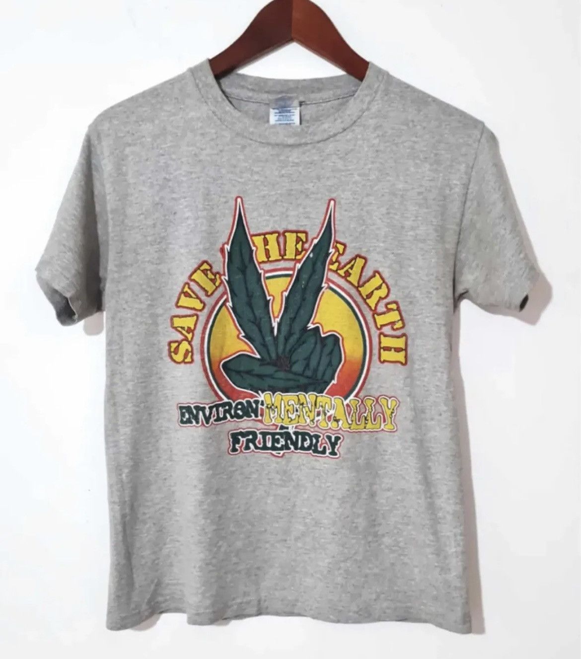 Vintage Vintage 420 weed t shirt dope print 2000s small humor Size US S / EU 44-46 / 1 - 1 Thumbnail