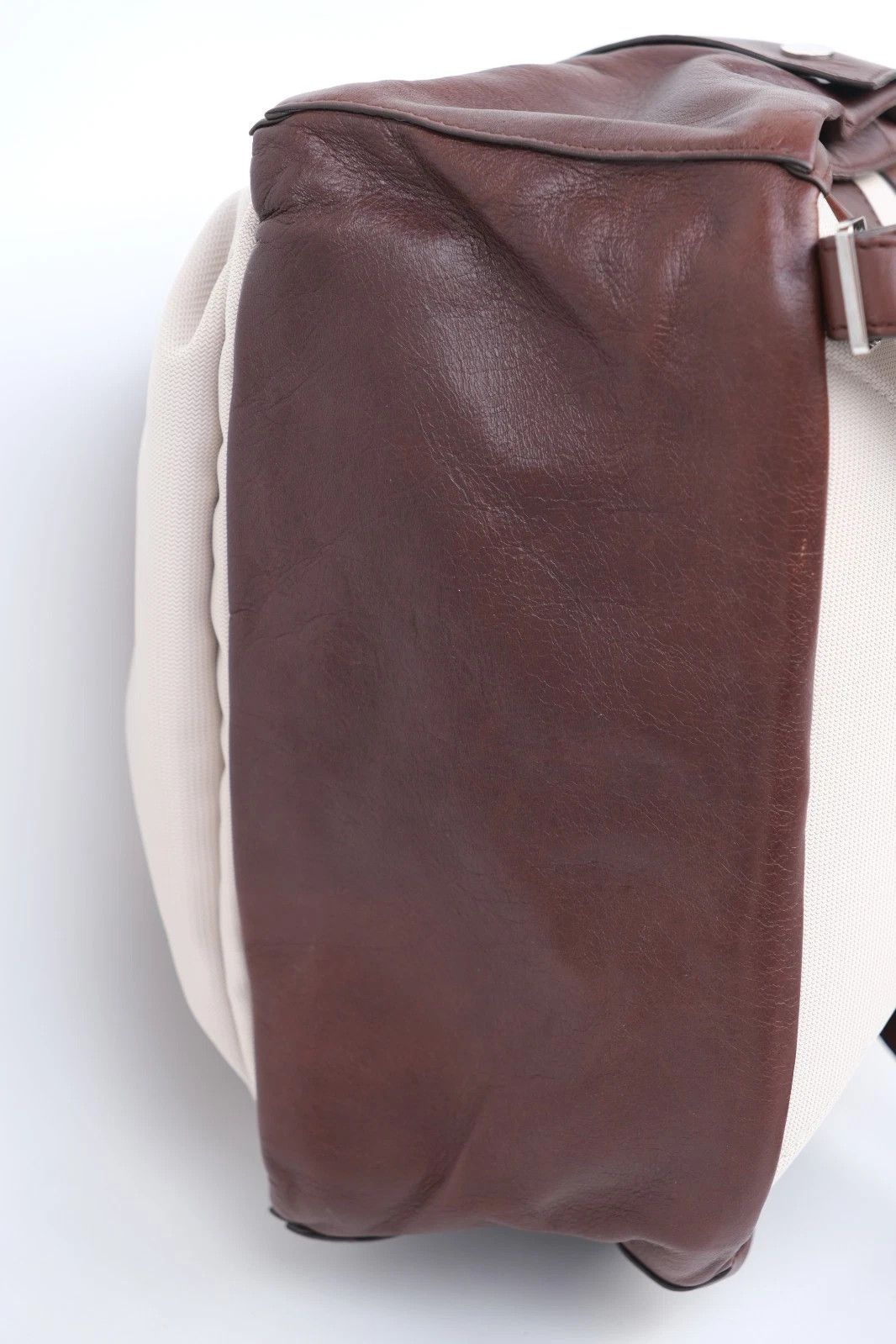 Brunello Cucinelli NEW BRUNELLO CUCINELLI Canvas and Leather Backpack Size ONE SIZE - 4 Thumbnail