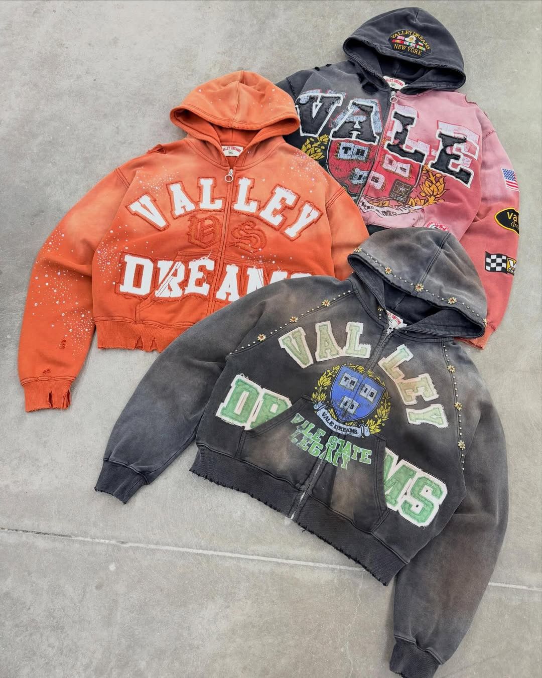 Vale Vale Forever Black Green Gem Zip Up Hoodie State Legacy Size US L / EU 52-54 / 3 - 24 Thumbnail