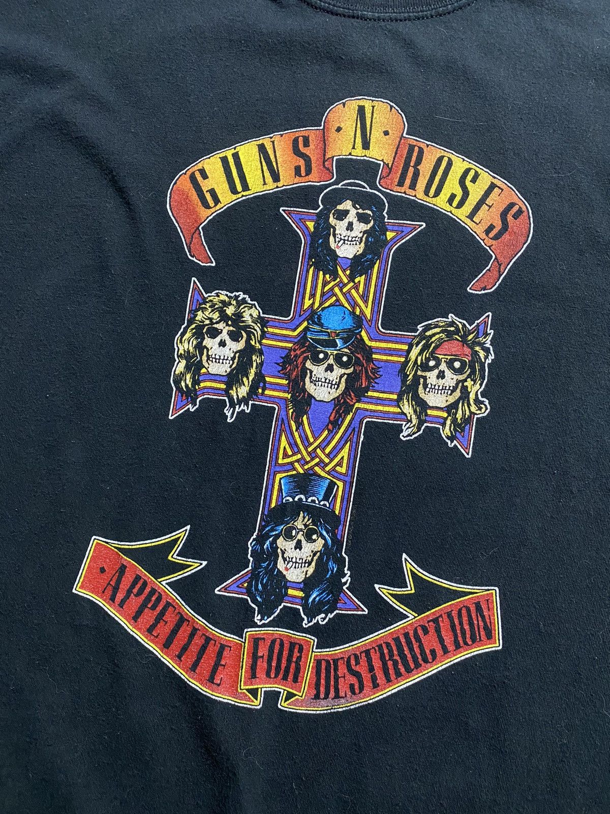 Band Tees Vintage 2004 Guns N Roses Appetite For Destruction T-Shirt Size US XL / EU 56 / 4 - 3 Thumbnail