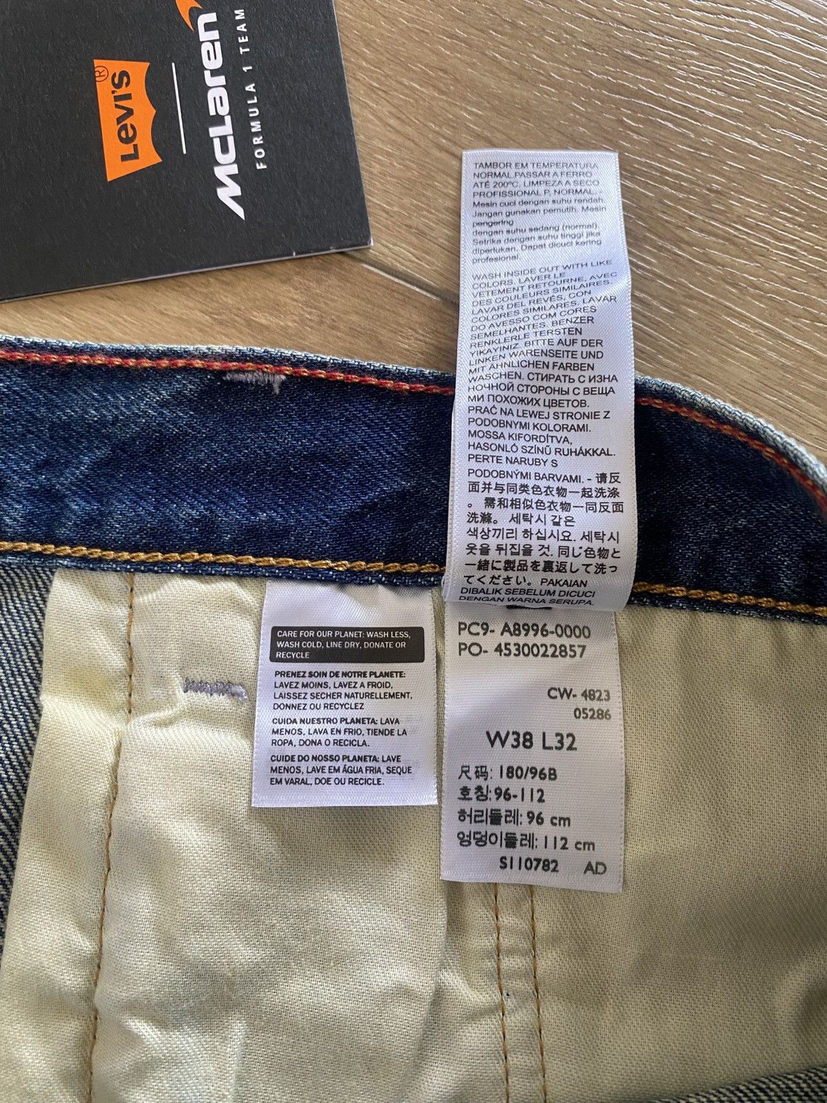Levi's Levi’s x McLaren 501s Size US 38 / EU 54 - 4 Thumbnail