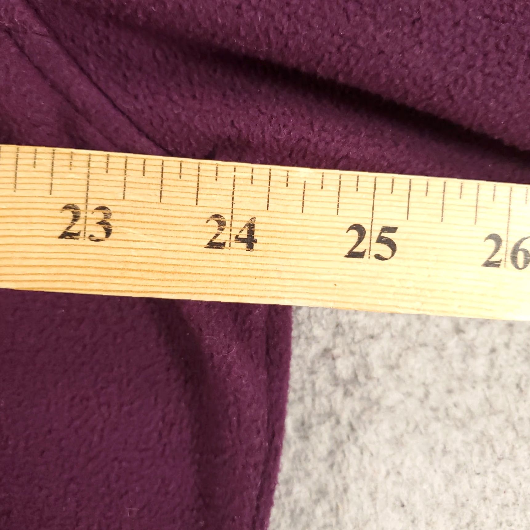 Vintage Sportif Shacket Mens Large Purple Fleece Polartec Long Sleeve Button Up Shirt Size US L / EU 52-54 / 3 - 6 Thumbnail
