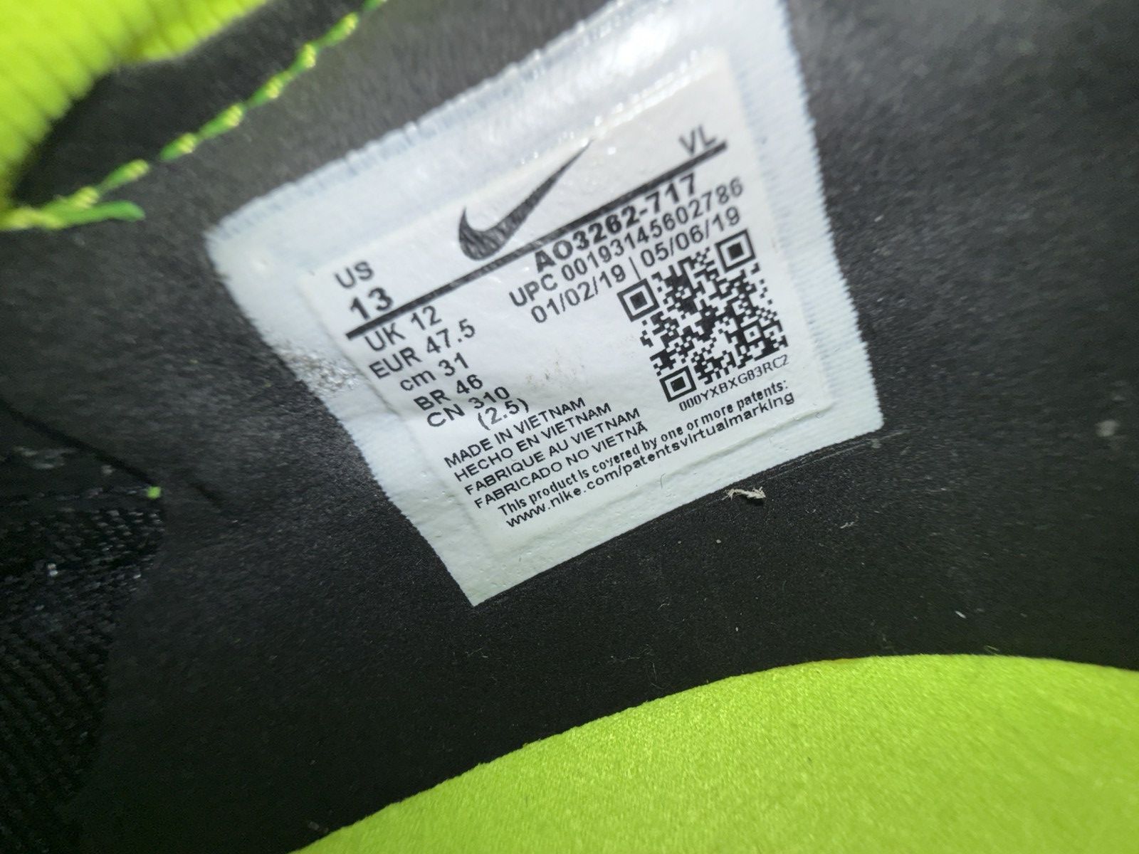 Nike Nike Phantom Vision Elite Football Boots Size US 13 / EU 46 - 10 Thumbnail