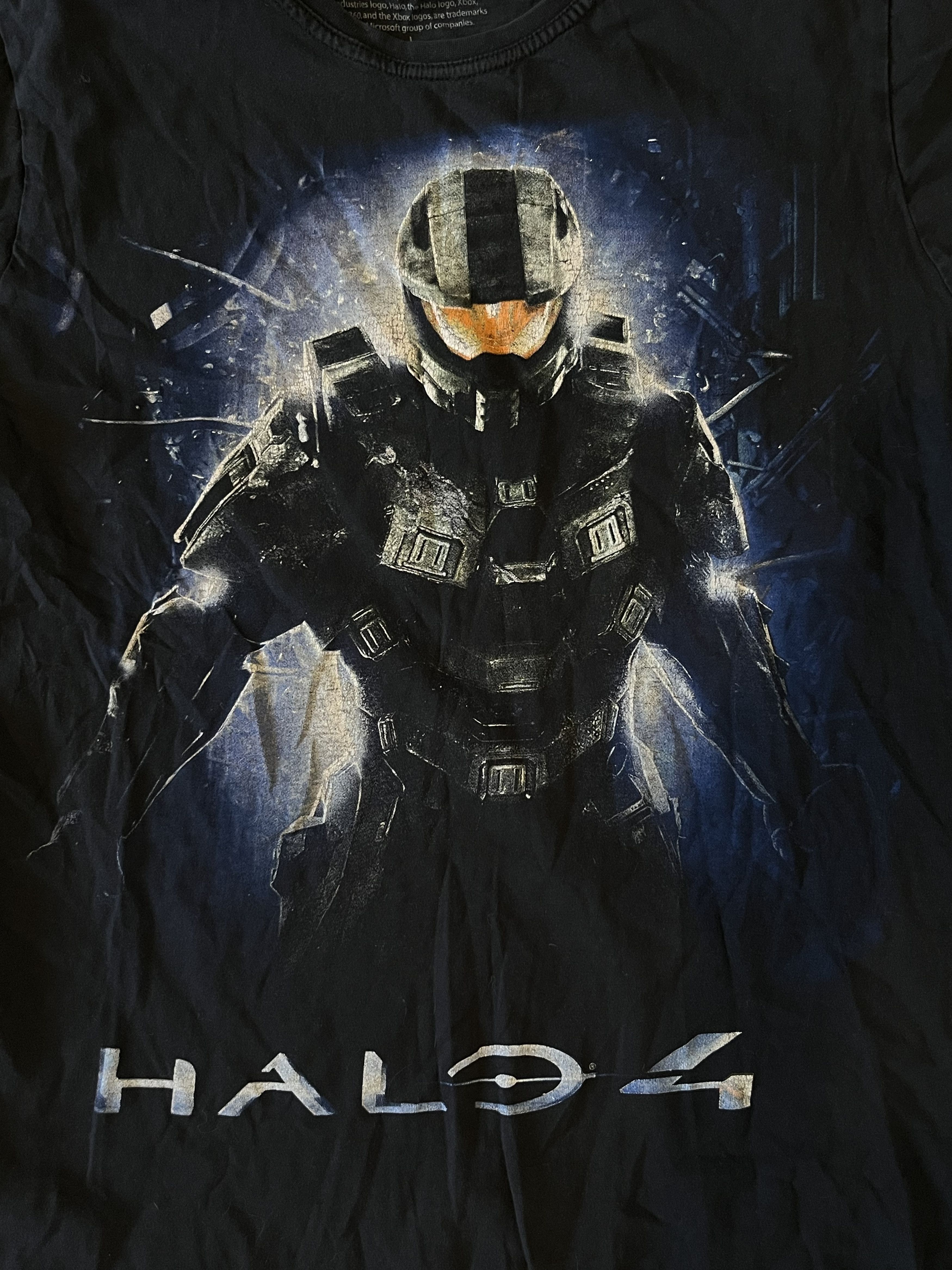 Halo × Microsoft × Vintage Vintage Halo 4 Promo Microsoft Game Playstation Xbox Size US L / EU 52-54 / 3 - 4 Thumbnail