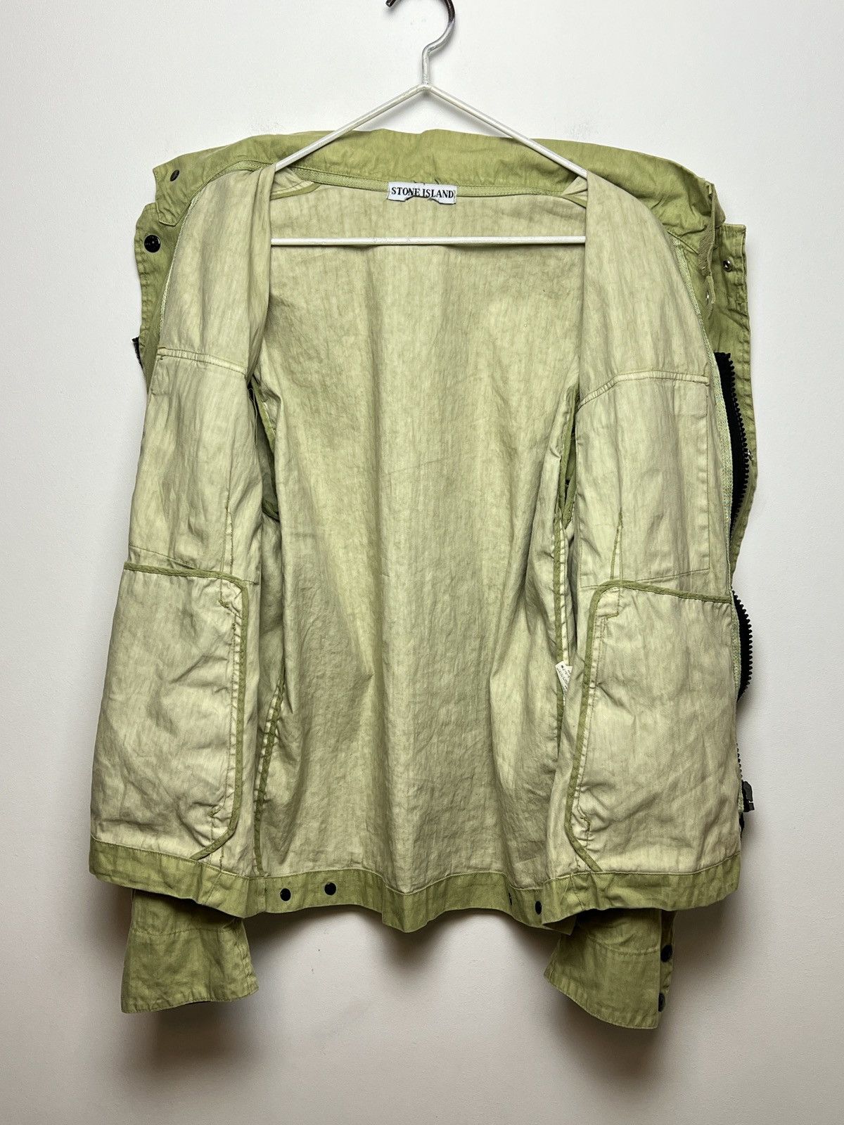 Massimo Osti stone island y2k 90s archive lino work jacket Size US L / EU 52-54 / 3 - 10 Thumbnail