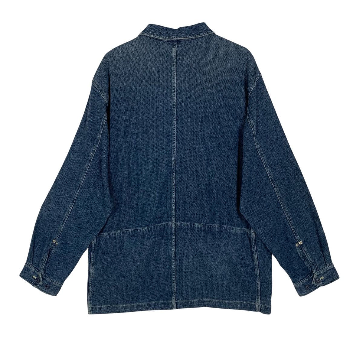 Japanese Brand Vintage Kearney House Brand WorkWear Button Denim Jacket Size US L / EU 52-54 / 3 - 8 Thumbnail