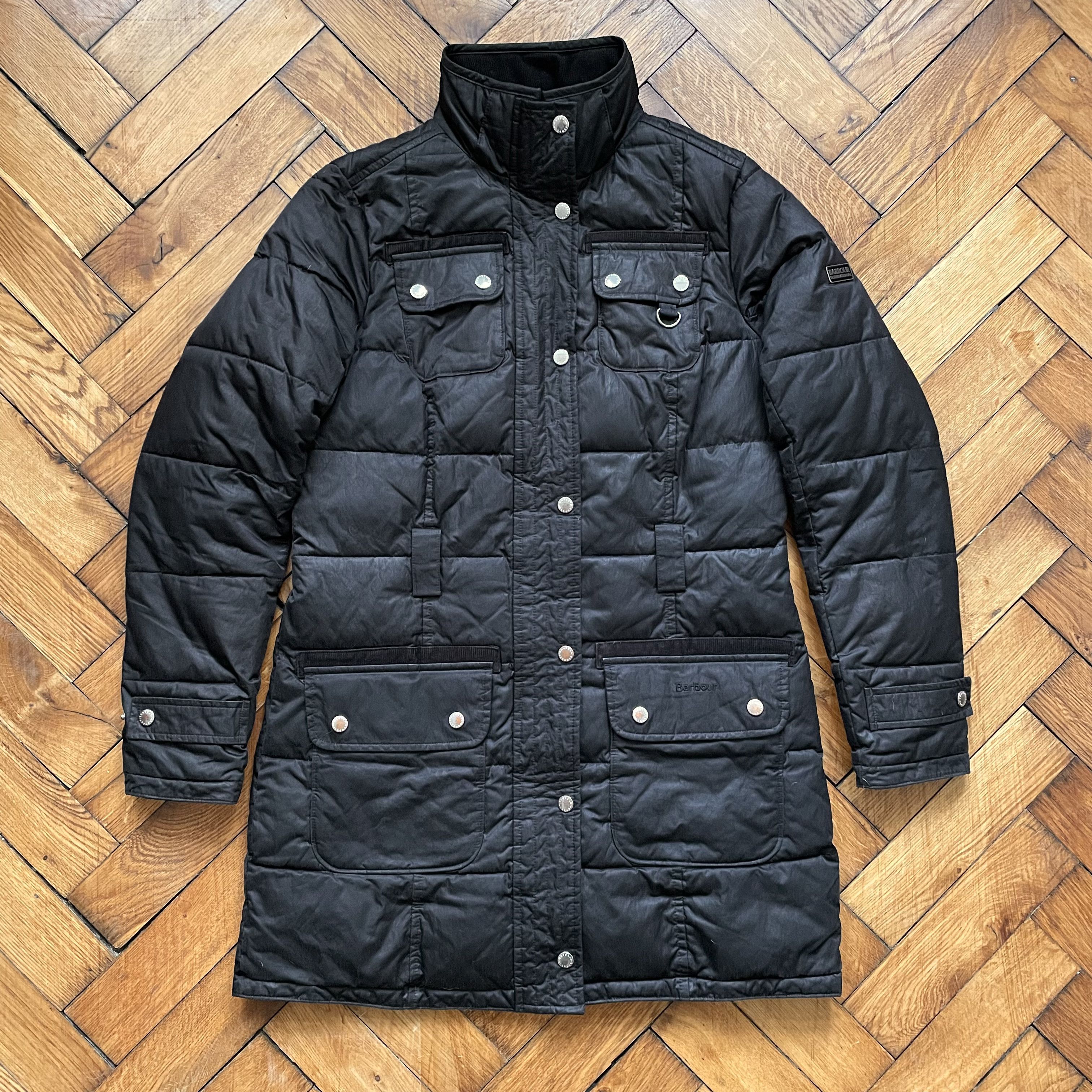 Barbour Barbour Arctic Parka Fibre Down Coat Wax EU 36 Black Size XS / US 0-2 / IT 36-38 - 1 Thumbnail