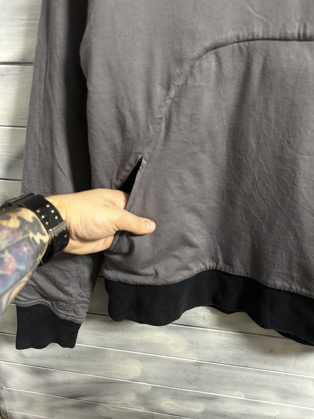 Nike Very Rare Vintage Double-Sided Hoodie Nike Small Swoosh. Size US S / EU 44-46 / 1 - 9 Thumbnail