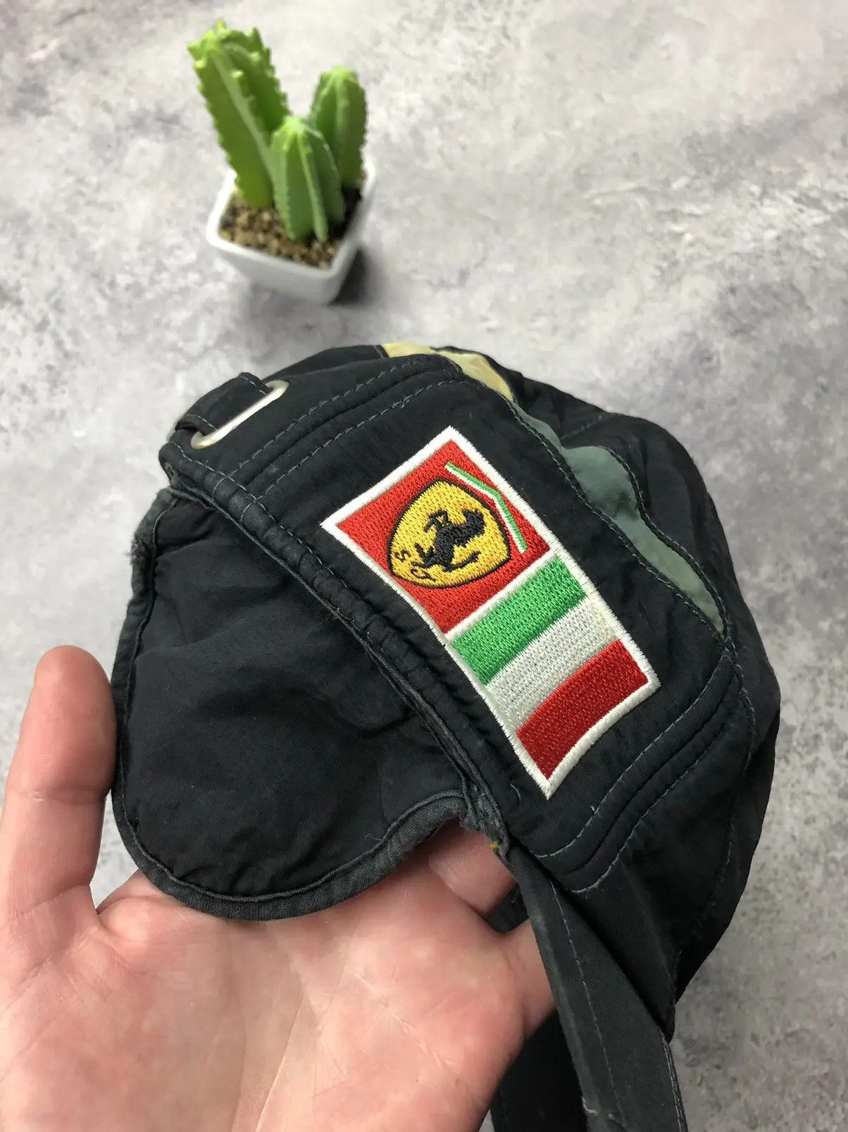 Ferrari FERRARI Vintage Formula 1 Big Logo Racing Cap Streetwear Size ONE SIZE - 7 Thumbnail