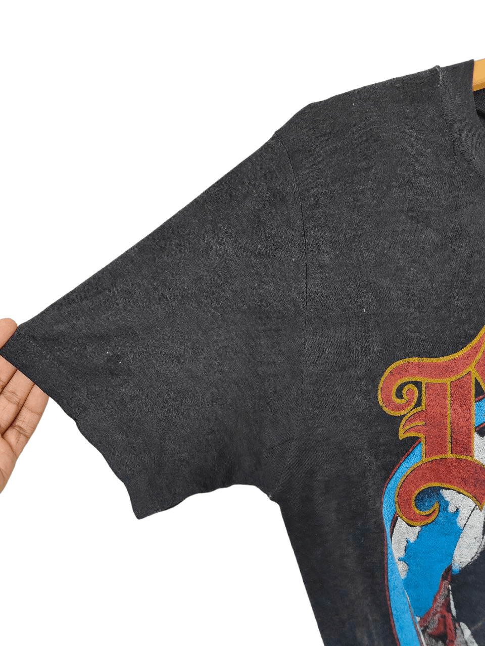 Vintage ©️1985 True Vintage Dio Band Tour distressed T Size US M / EU 48-50 / 2 - 15 Thumbnail