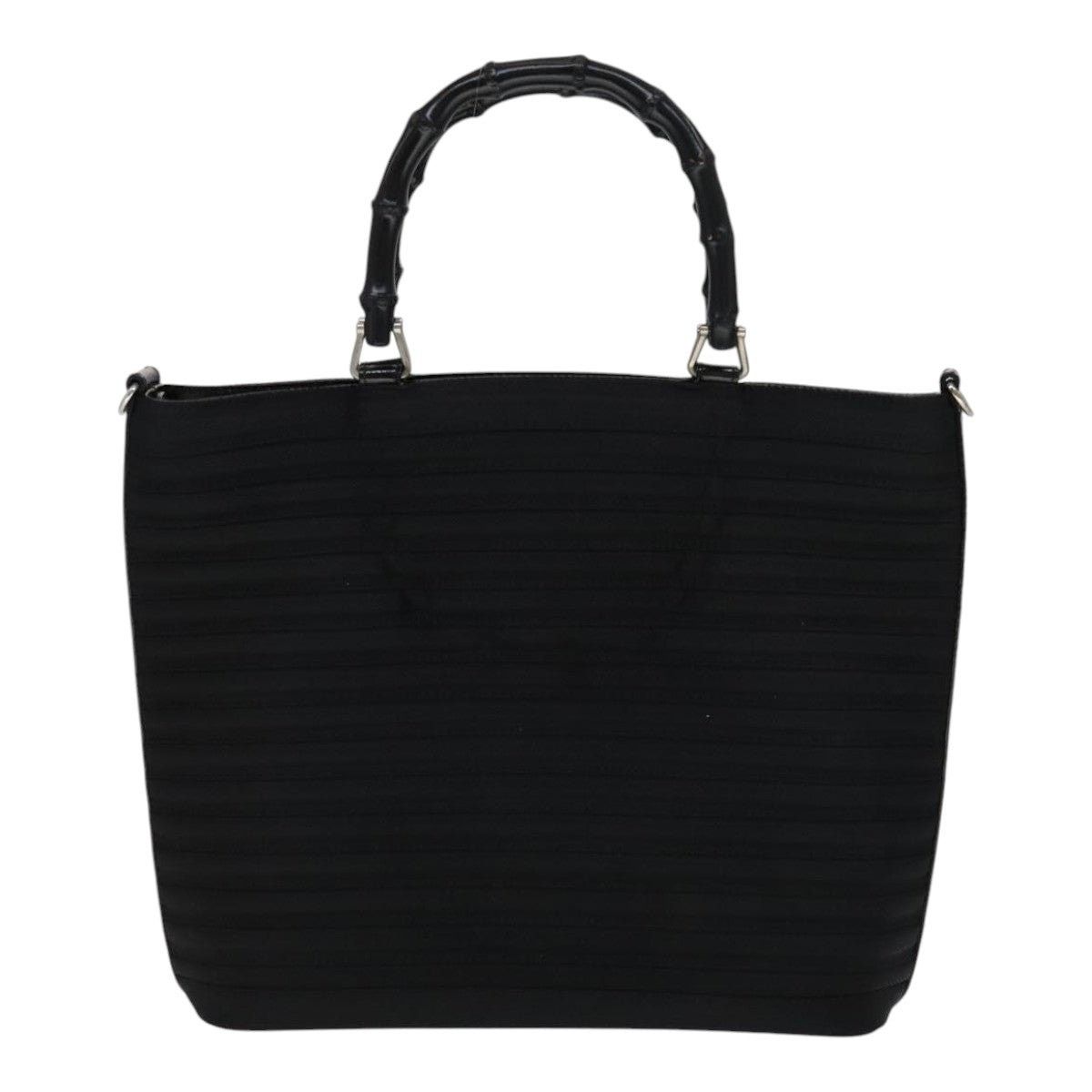 Gucci GUCCI Bamboo Hand Bag Nylon Black 000 1705 000 1705 Size ONE SIZE - 3 Thumbnail