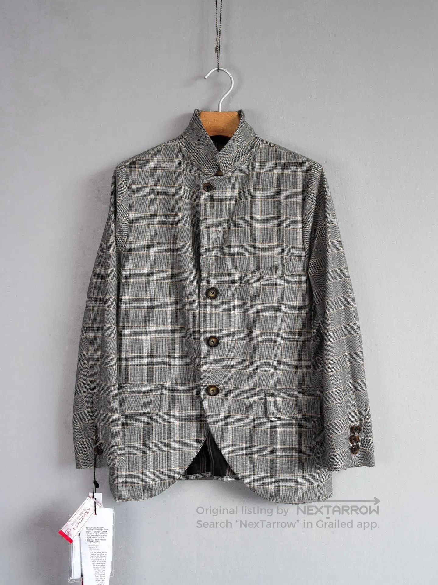 Geoffrey B. Small Geoffrey B.Small 3B Notch Lapel Plaid Jacket. Size US M / EU 48-50 / 2 - 2 Thumbnail