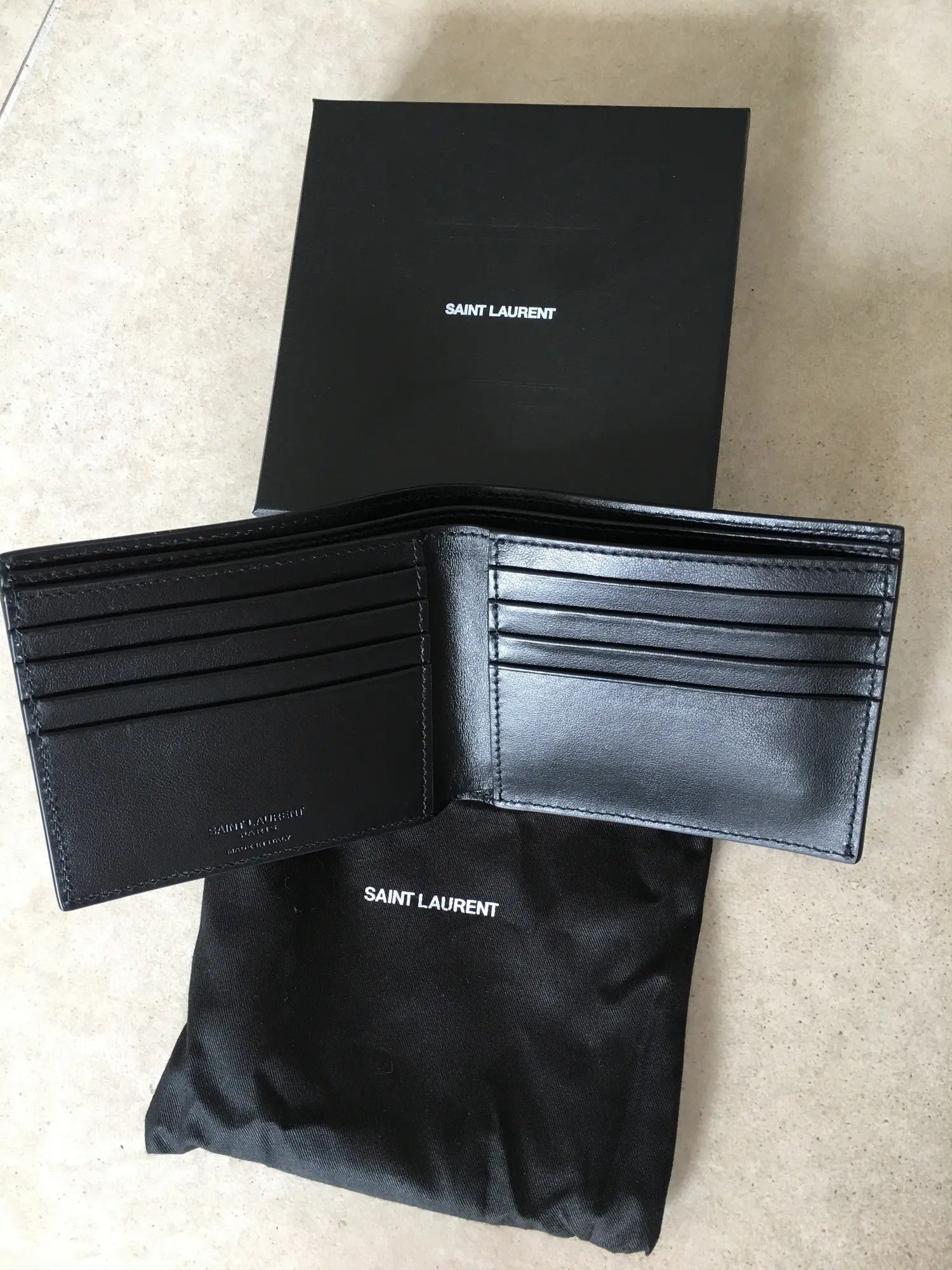 Saint Laurent Paris Wallet Glitter Size ONE SIZE - 5 Thumbnail