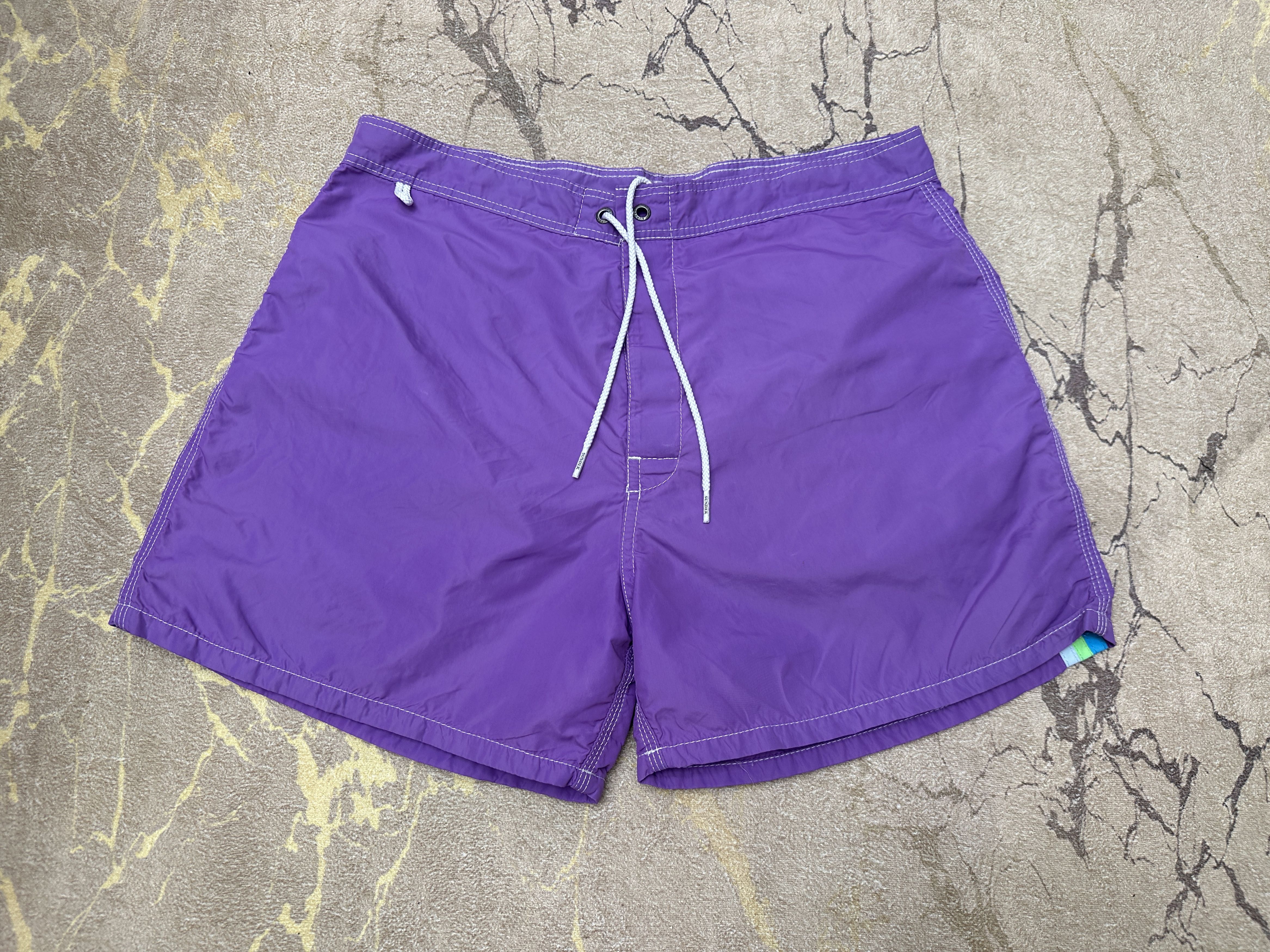 Sundek Sundek 33 Beach Board Shorts Trunks Bath Suit Size 33 S Size US 33 - 11 Thumbnail