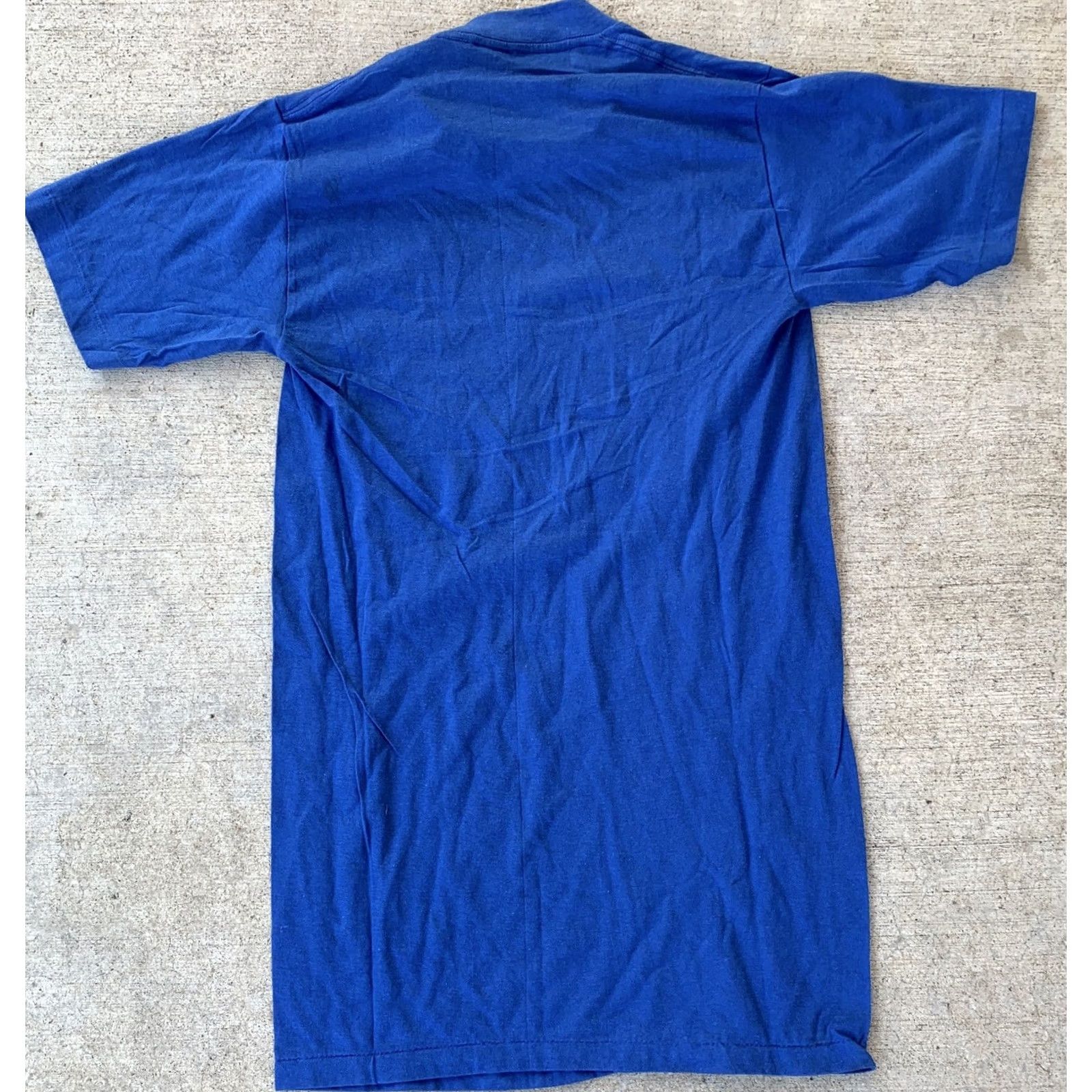 Vintage Vintage 610 KFRC T Shirt Print Tees 34-36 S Single Stitch 70s 80s Runs Small Blue 100% Cotton Unisex Graphic Tee shirt Mens Womens Boys Girls Shirt Size US S / EU 44-46 / 1 - 7 Thumbnail