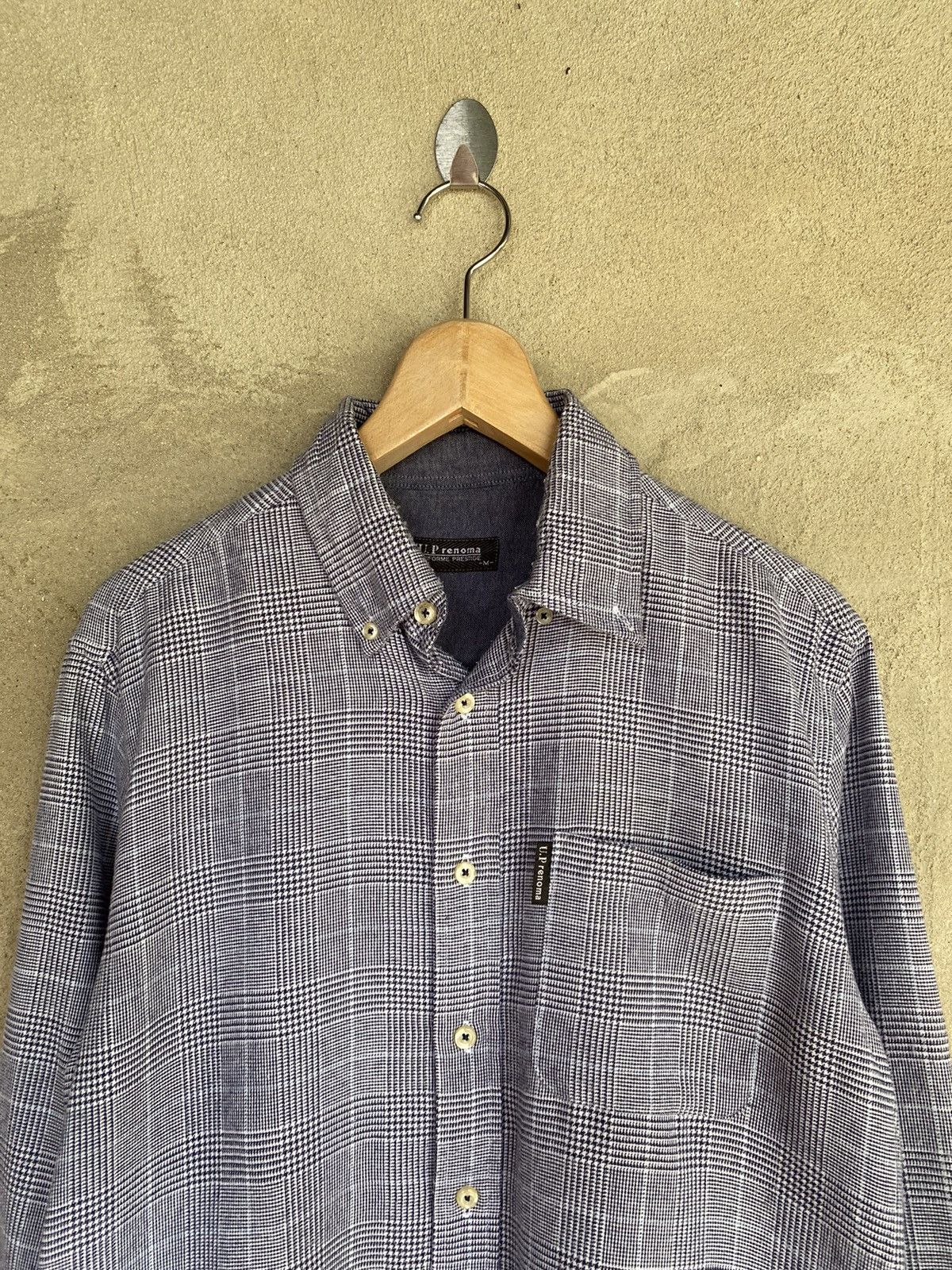 Flannel U.P Renoma Plaid Tartan Flannel Shirt Button Up Size US M / EU 48-50 / 2 - 3 Thumbnail