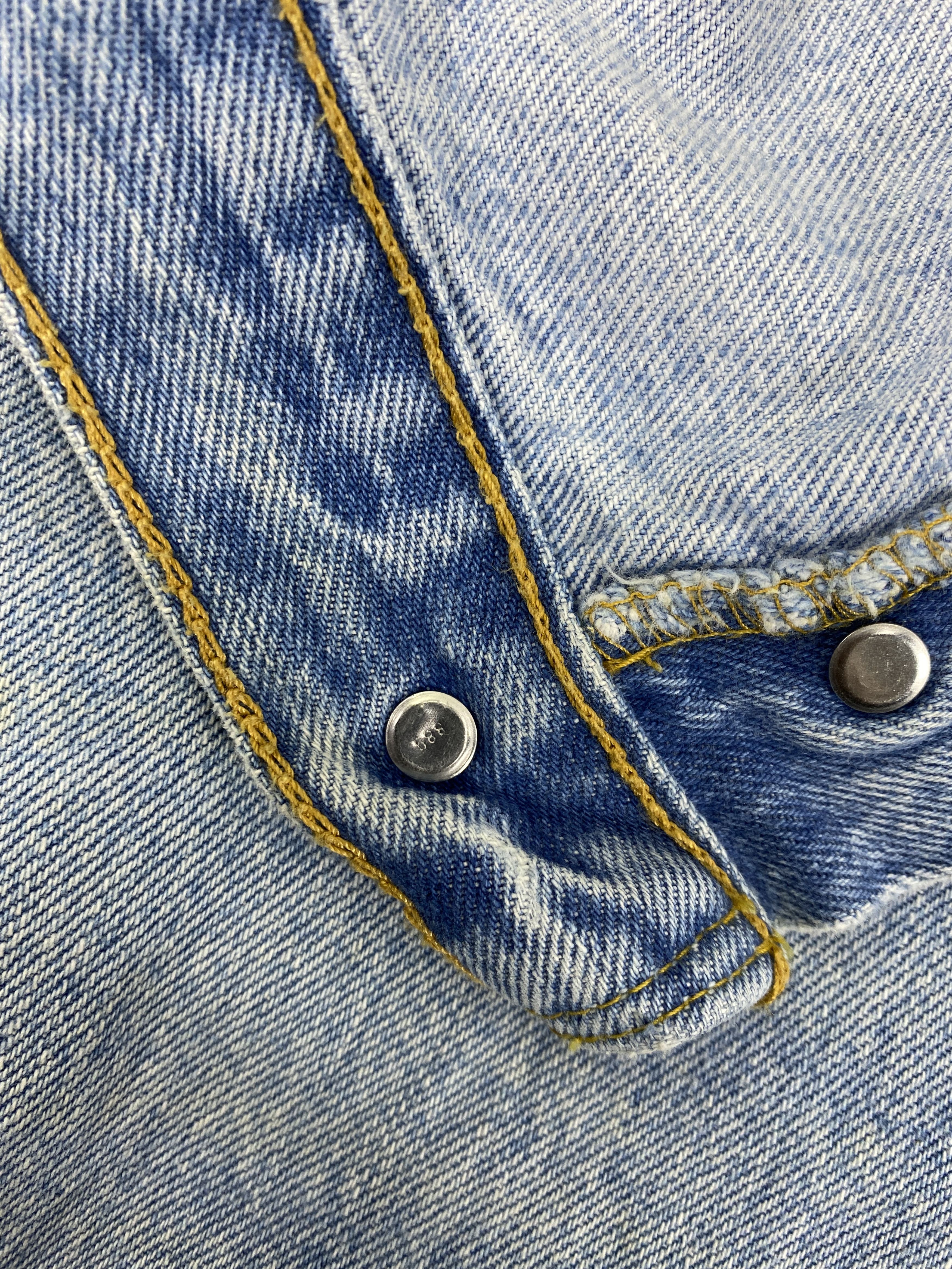 Levi's Light Blue Wash Vintage Levi's 501 37x30.5 Denim -JN2444 Size US 37 - 7 Thumbnail