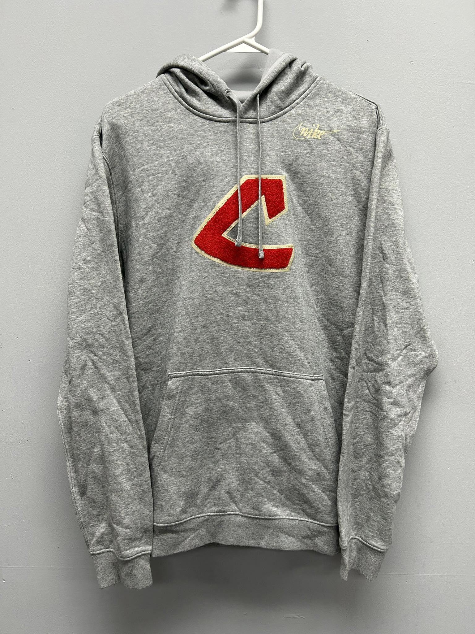 Nike Nike Gray Pullover Hoodie with Cavaliers Applique Logo Size US L / EU 52-54 / 3 - 1 Thumbnail