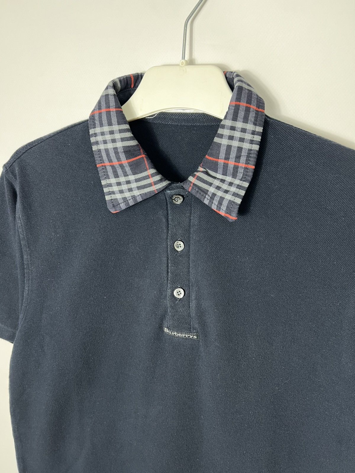 Burberry Vintage luxury streetwear 90s Burberry nova check T-shirt Size US M / EU 48-50 / 2 - 2 Thumbnail