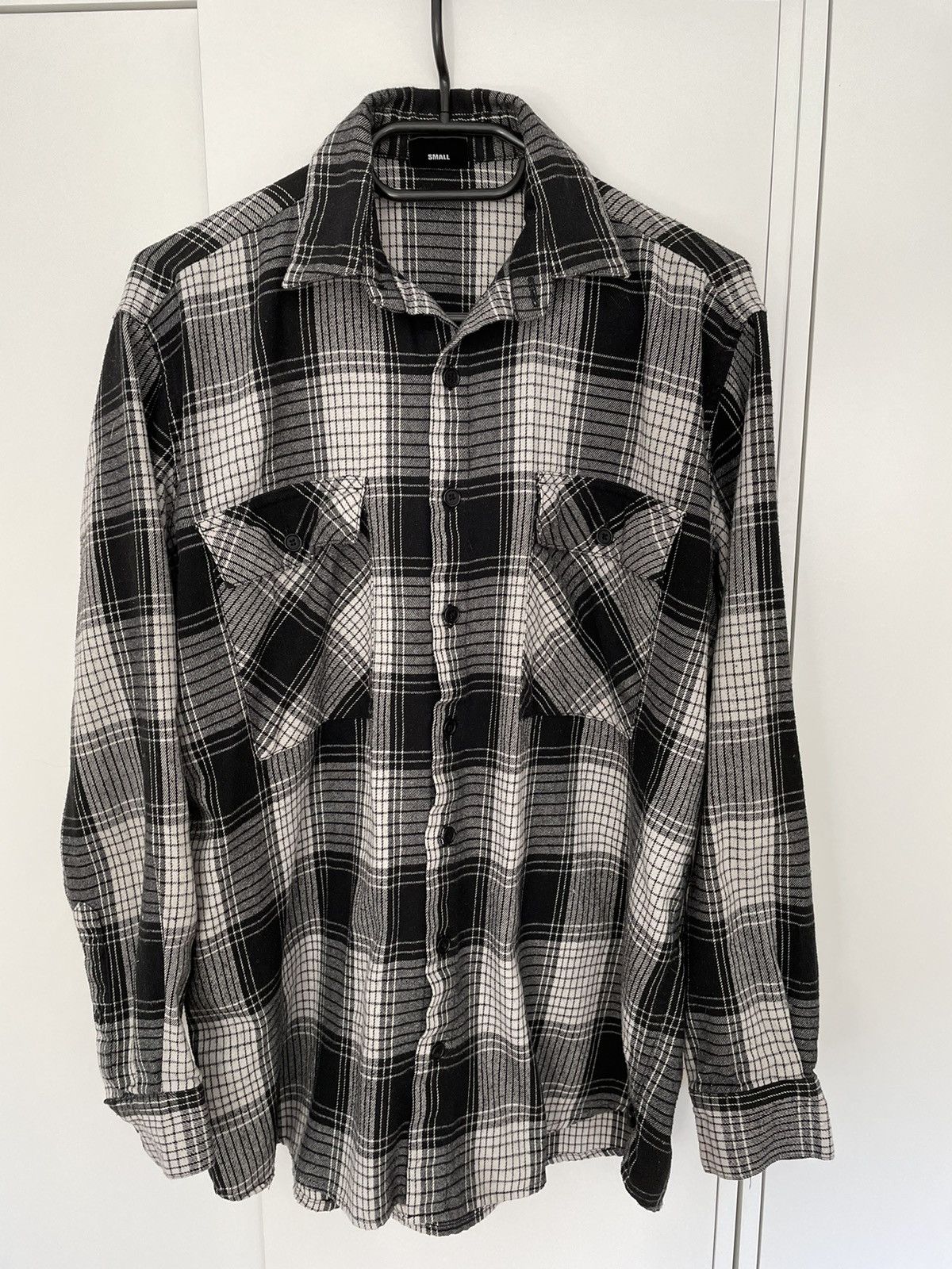 image of Revenge Rust Flannel in Grey, Men's (Size Small)