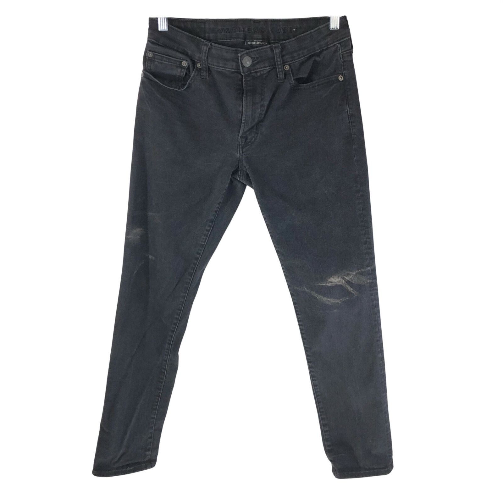 American Eagle Outfitters American Eagle Mens Jeans Slim Straight Next Level Stretch B Size US 30 / EU 46 - 1 Thumbnail