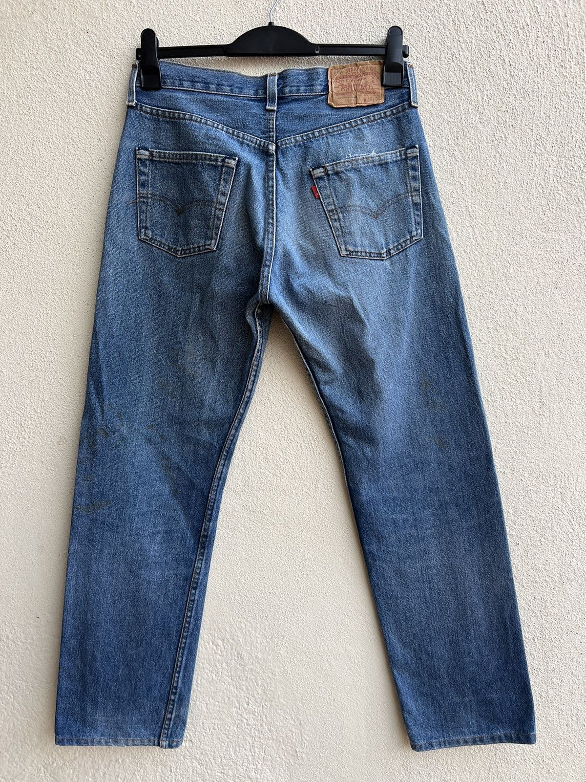 Vintage 80s Levi’s 501 Fade Denim Jeans