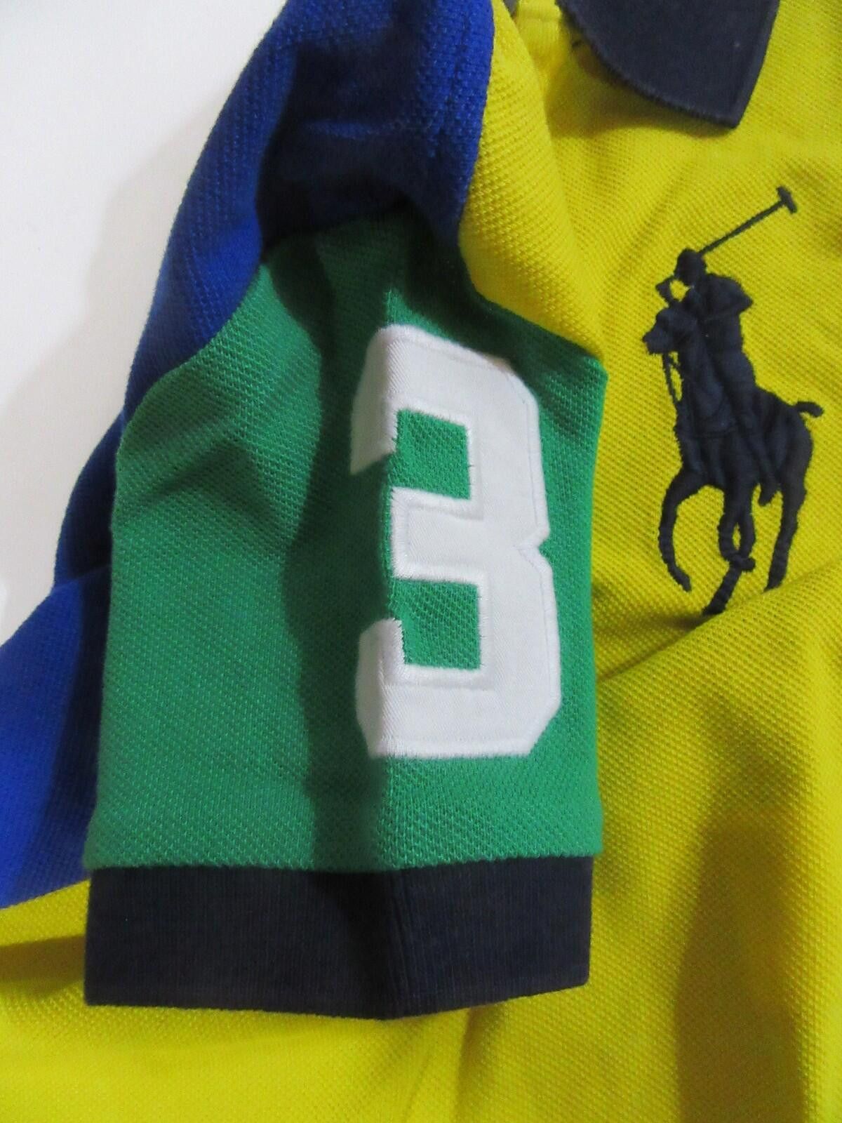 Polo Ralph Lauren Polo Ralph Lauren Boys Big Pony Short Sleeve Shirt 2/2T Size US XXS / EU 40 - 5 Thumbnail