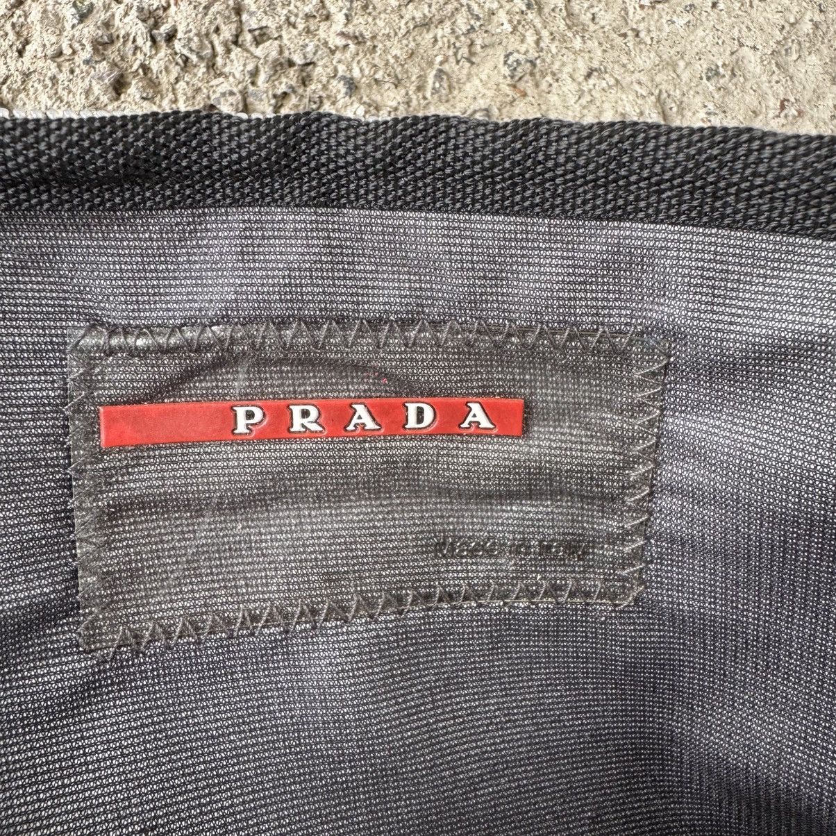 Prada Prada Metallic Silver Nylon Chest Rig Bag Size ONE SIZE - 12 Thumbnail