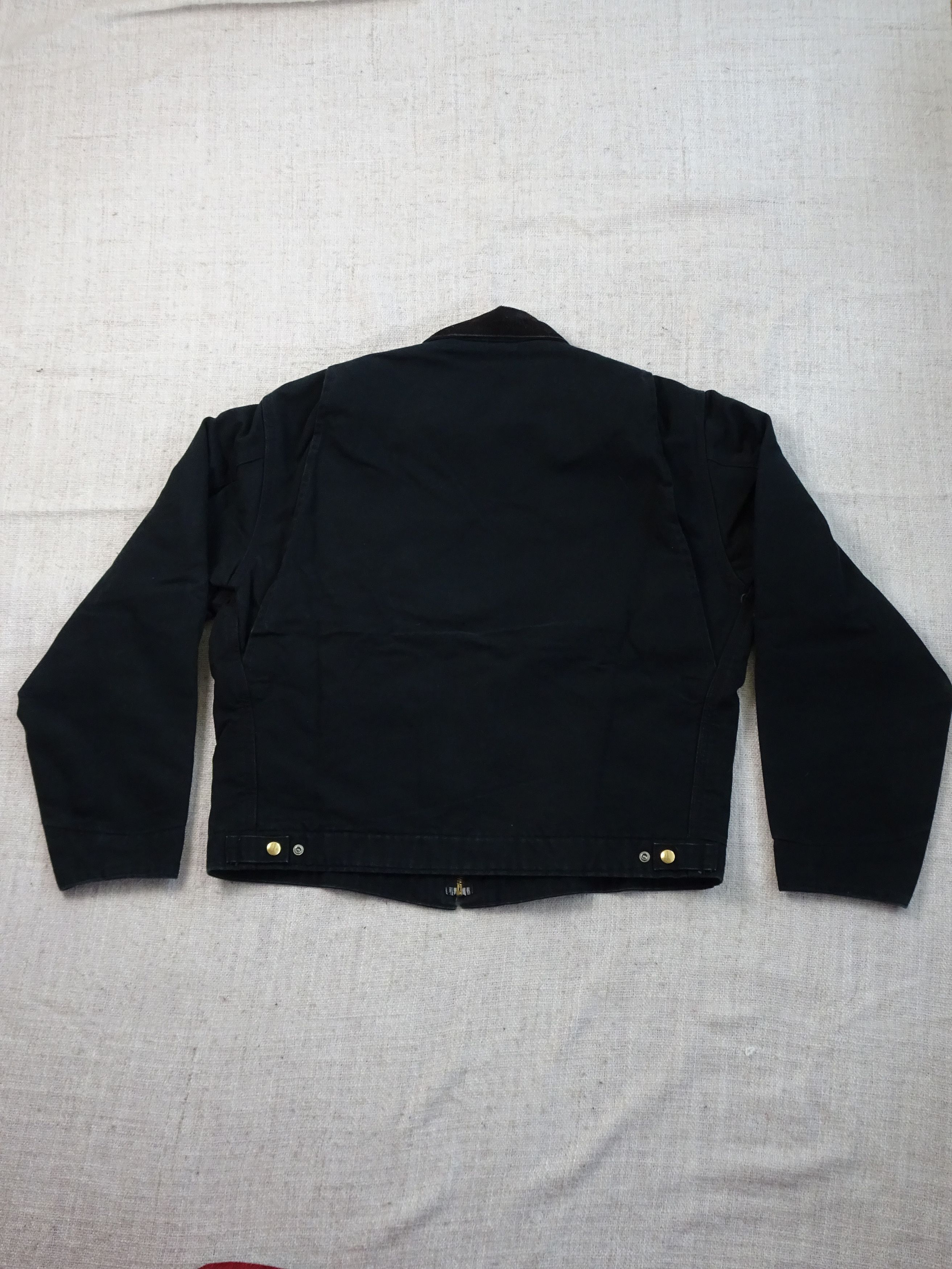 Carhartt × Vintage Vtg Carhartt Detroit Jacket Duck Canvas, Blanket Lined Size US S / EU 44-46 / 1 - 6 Thumbnail