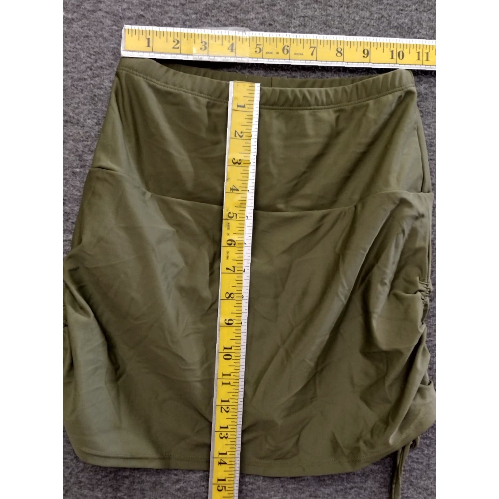 Olive Unbranded Olive Women's Casual Skort Skirt Quick Dry XS S? Size 28" / US 6 / IT 42 - 4 Thumbnail