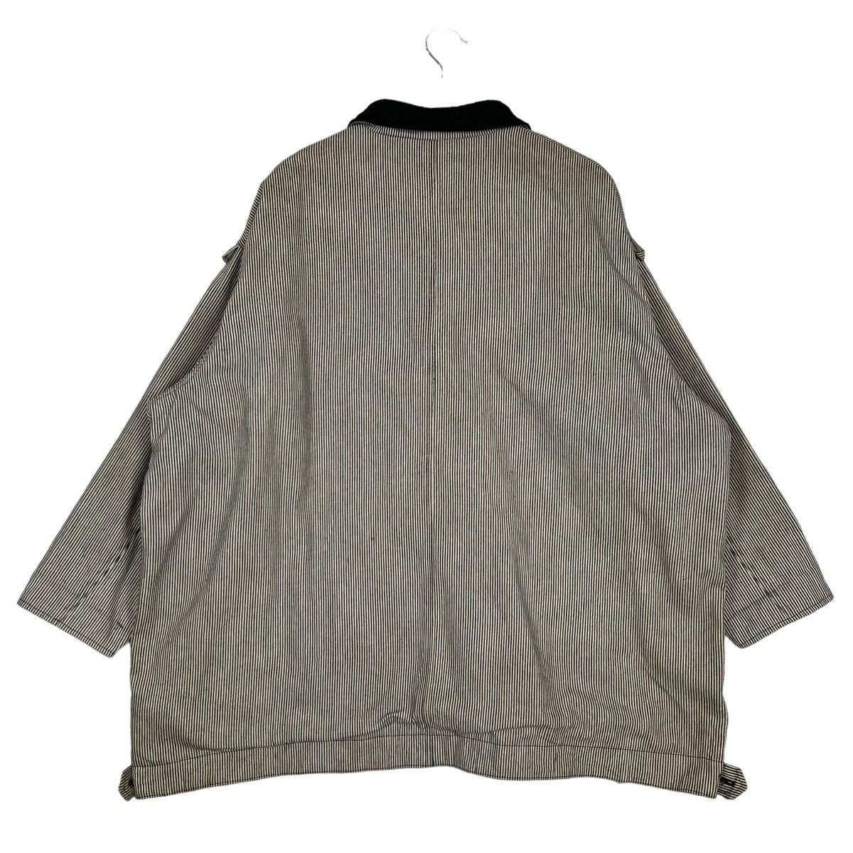 Issey Miyake 🔥 RIO ROYAL EYE HIKORY STRIPE CHORE JACKET Size US L / EU 52-54 / 3 - 8 Thumbnail