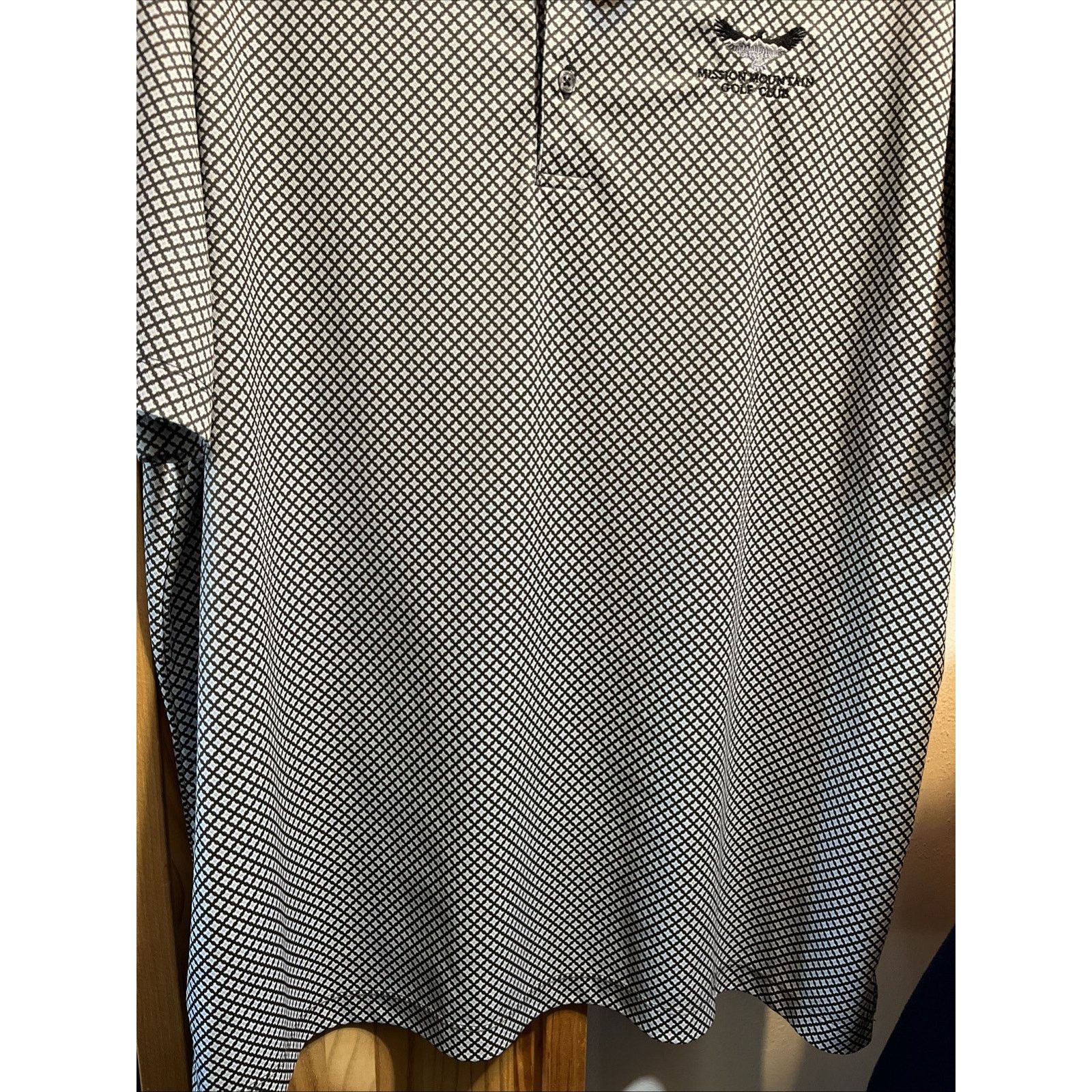 Other Bermuda Sands XL Polo Polyester Spandex Blend Blue White Size US XL / EU 56 / 4 - 6 Thumbnail