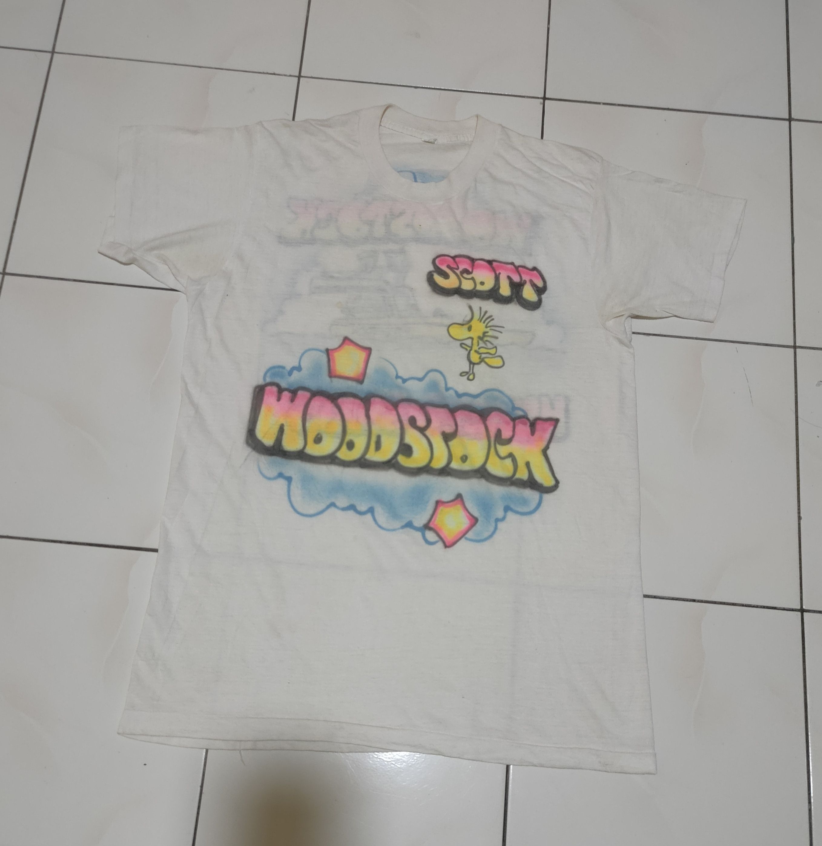 Band Tees × Vintage Vintage Woodstock's Size US XL / EU 56 / 4 - 1 Thumbnail