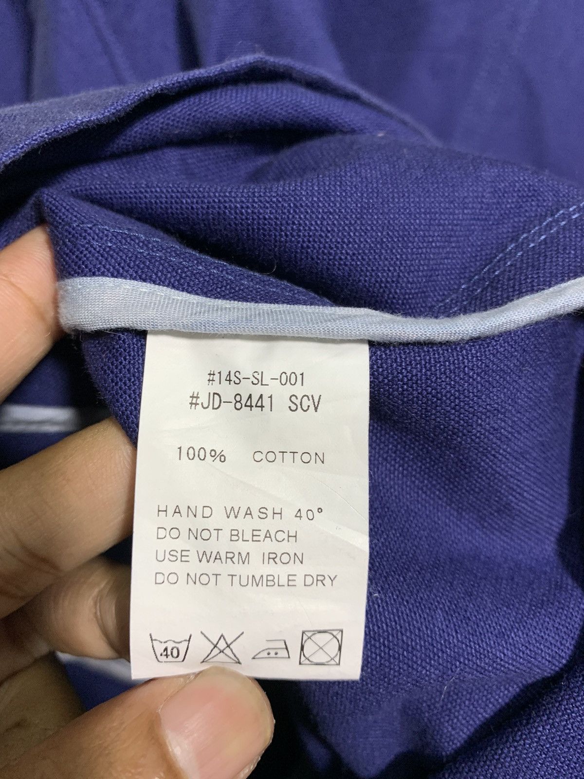 Danton 🔥DANTON FRANCE SHAWL COLLAR NAVY JACKETS Size US M / EU 48-50 / 2 - 8 Thumbnail