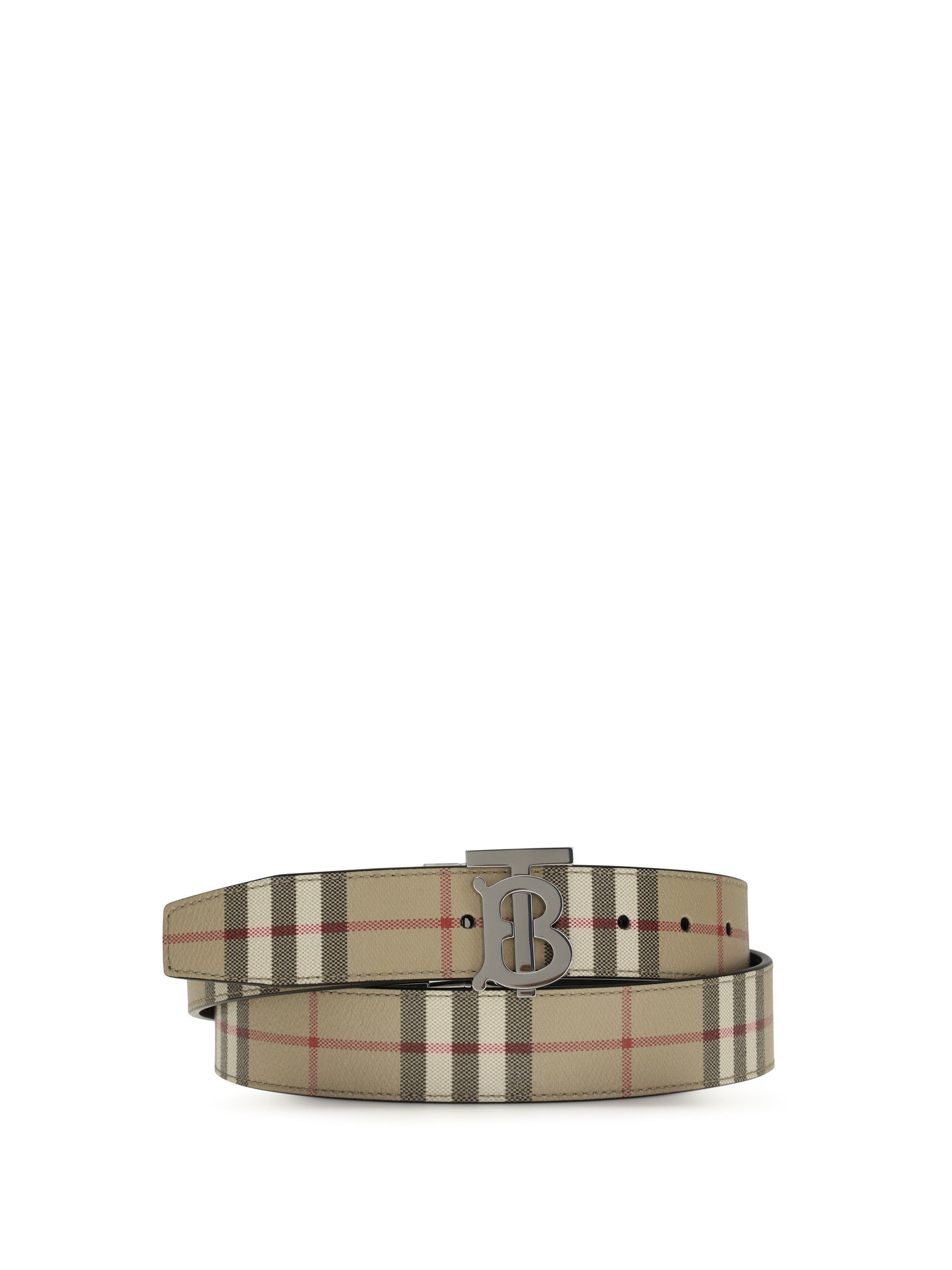 Burberry TB reversible Check Belt Size ONE SIZE - 1 Thumbnail