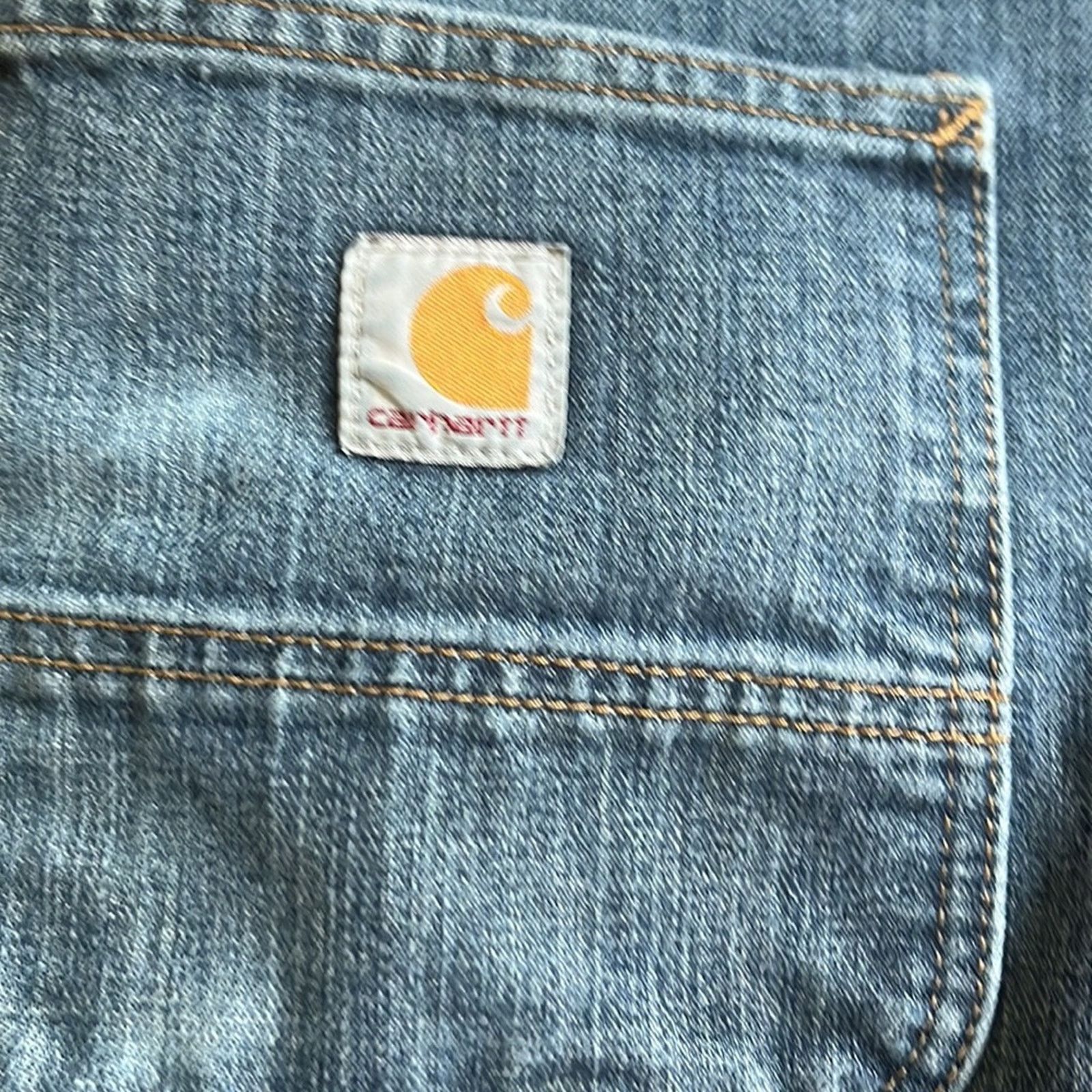 Carhartt Carhartt Carpenter Jeans Men's Size 40x30 Relax Fit Denim Size US 40 / EU 56 - 5 Thumbnail