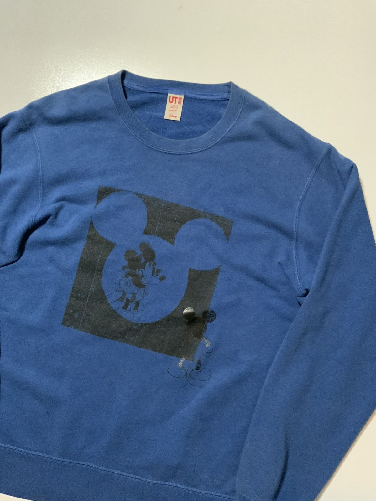 Disney × Mickey Mouse × Uniqlo UT Uniqlo X Kate Gibb X Disney Mickey Mouse Crew Sweatshirt Size US M / EU 48-50 / 2 - 3 Thumbnail